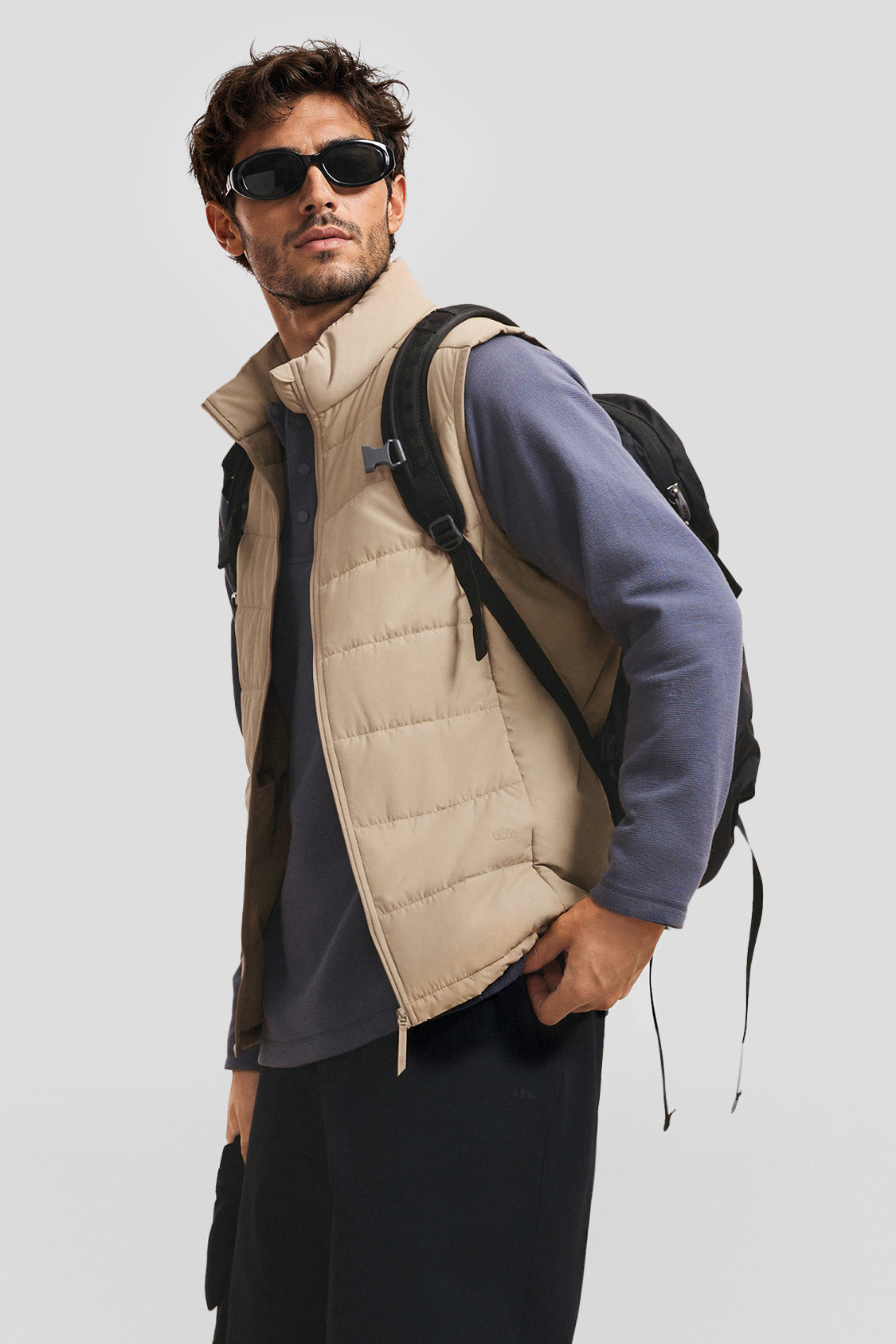 Gilet imbottito leggero da uomo (calore medio) PF006