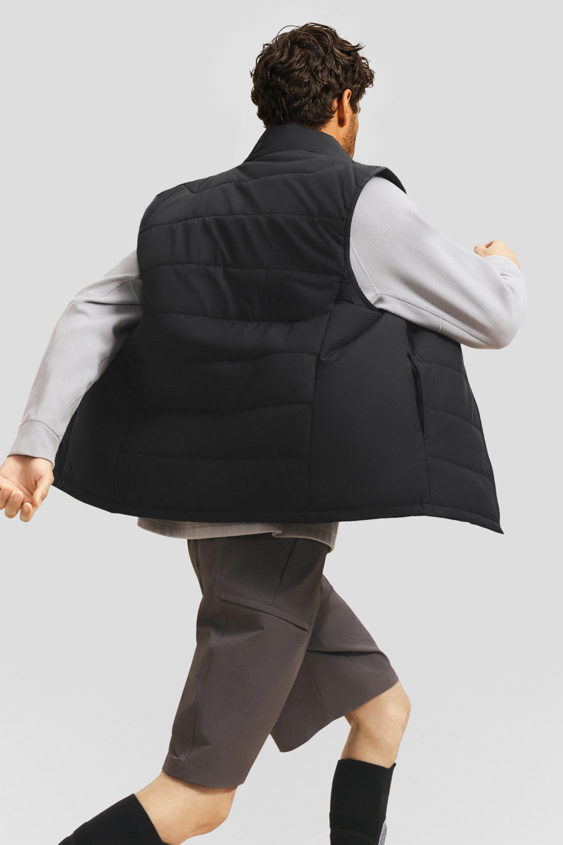 Gilet imbottito leggero da uomo (calore medio) PF006