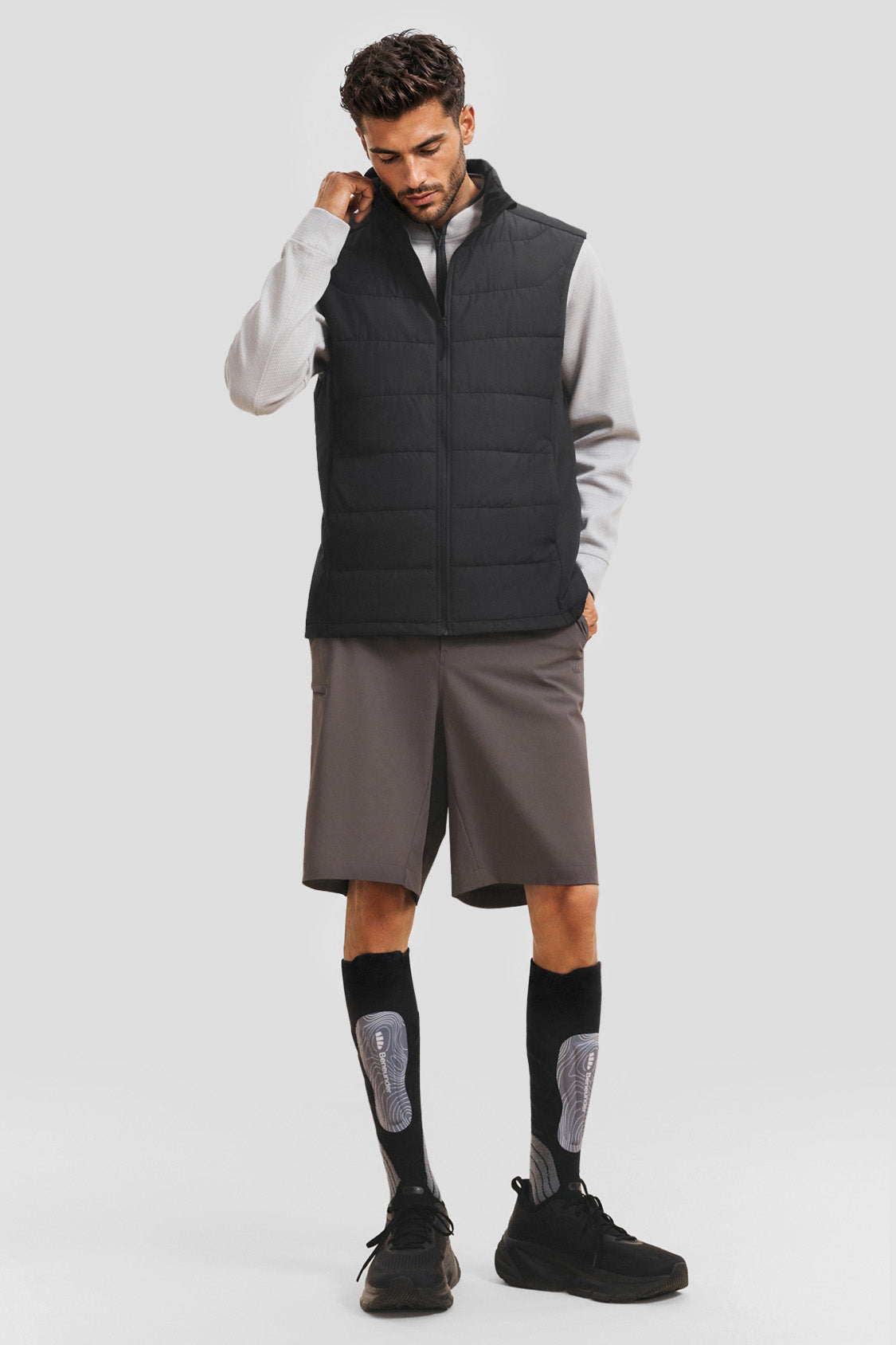 Gilet imbottito leggero da uomo (calore medio) PF006