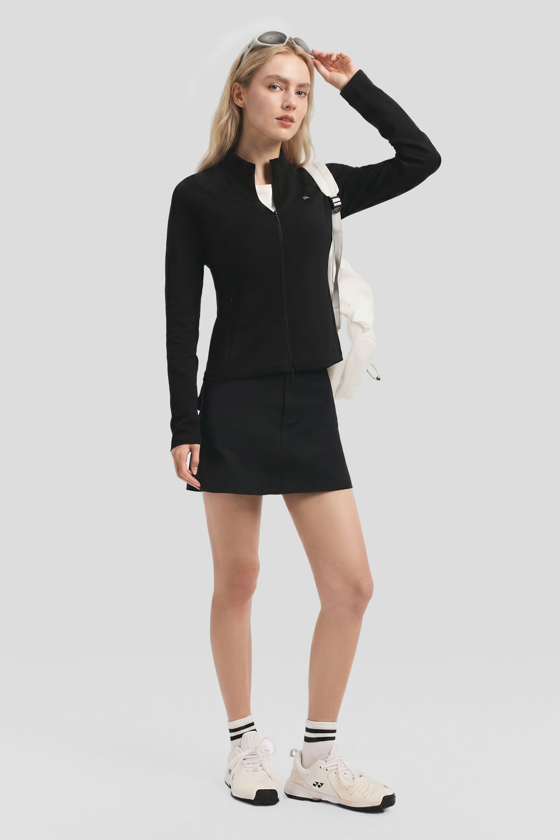 FullZipDry – Damen schnell trocknendes Shaping-Top mit durchgehendem Reißverschluss