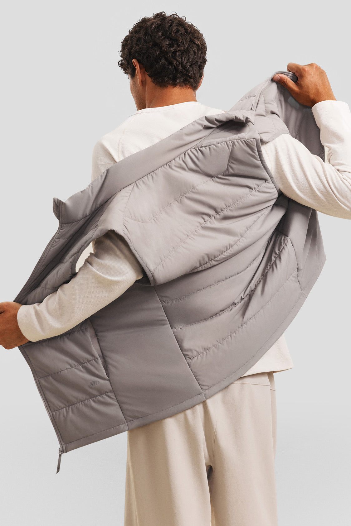 Gilet imbottito leggero da uomo (calore medio) PF006