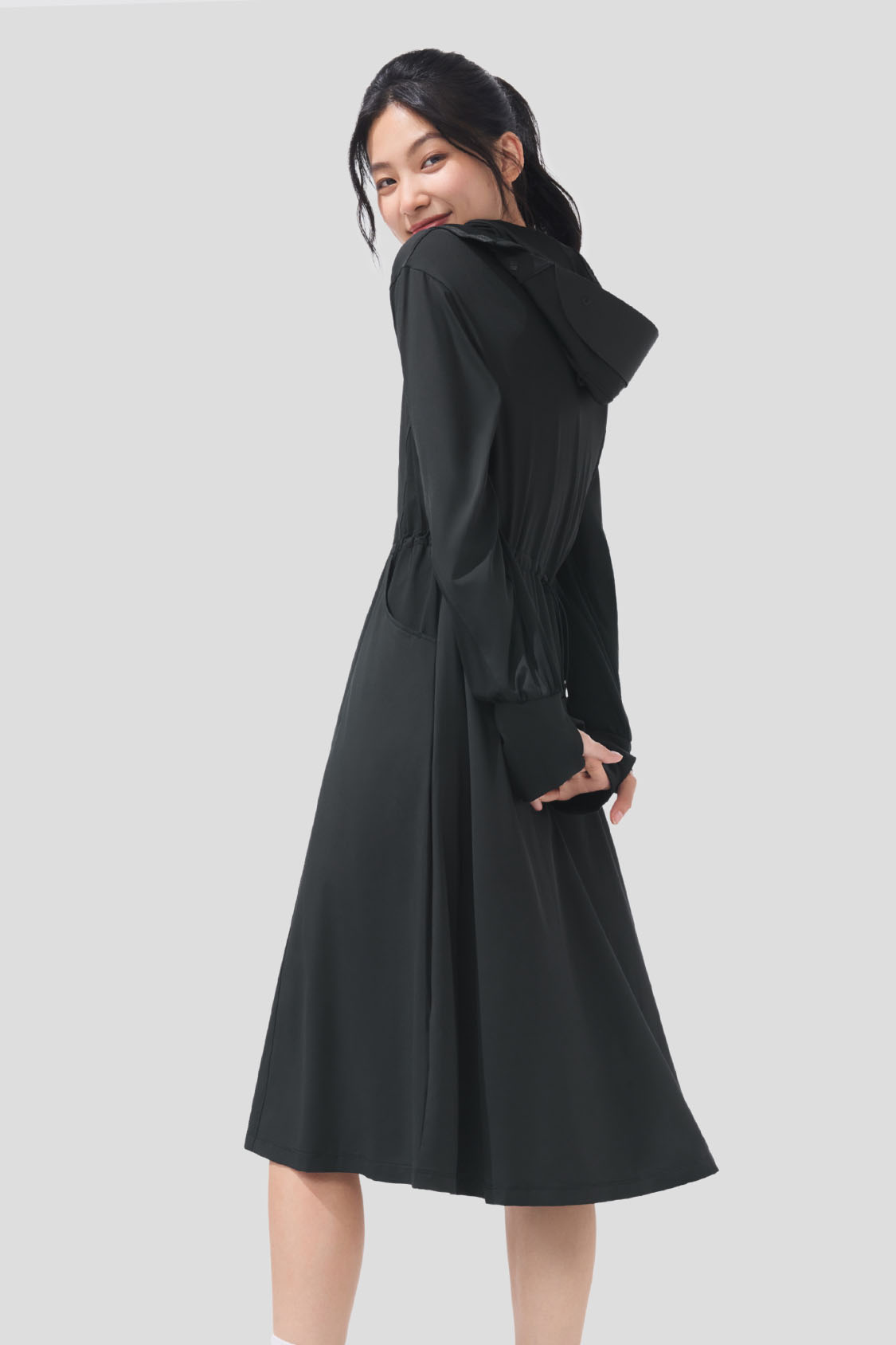 Ease - Women's Full Protection Loose Long Sun Jacket UPF2000+ AL824