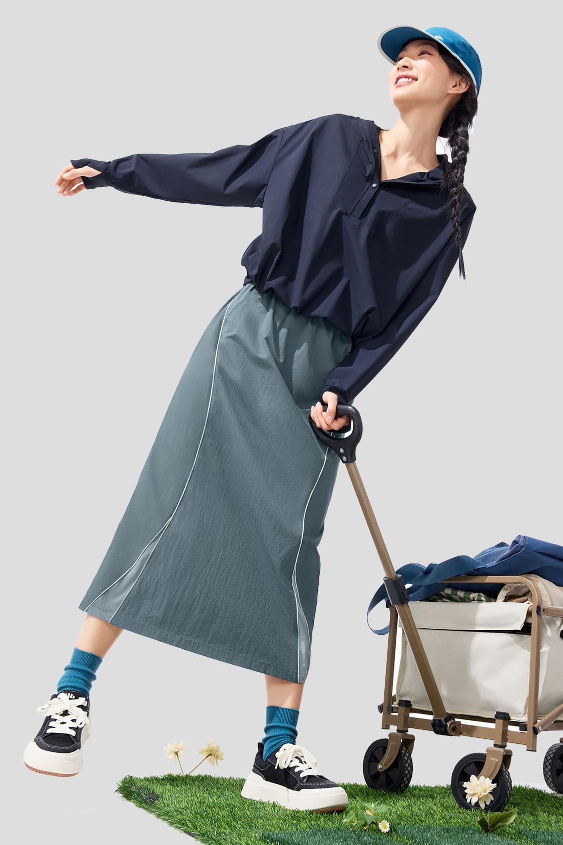 Swift - Women's Quick-Dry Cargo Skirt UPF50+