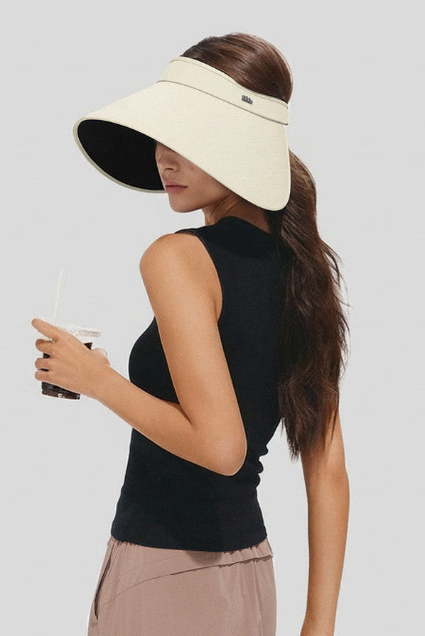 Damen Ultra-Breiter Krempen-Visor im Bonnet-Stil UPF100+ BM563