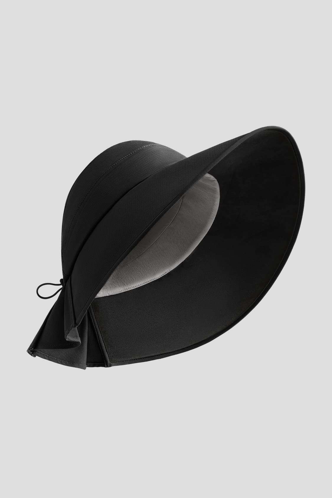 Bucket hat met brede rand en zonbescherming WR013