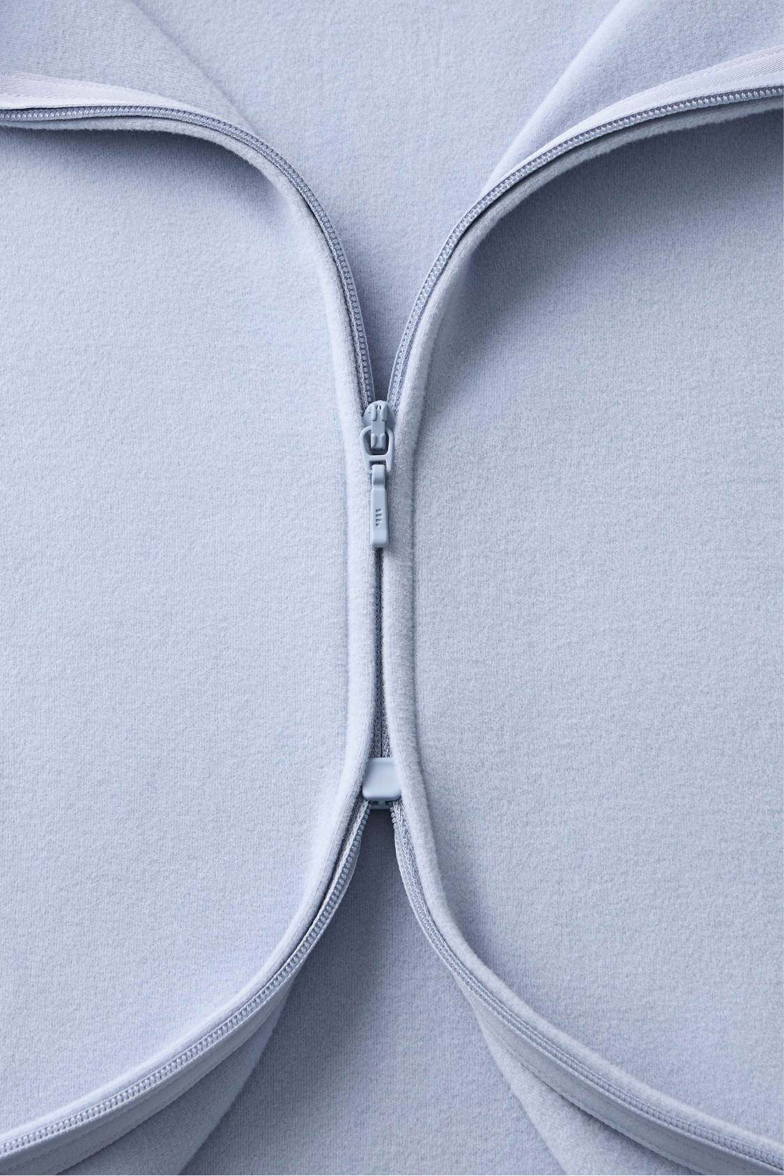 Haut à capuche pour femme en polaire très extensible, fermeture éclair à double sens, couche de base (chaleur intermédiaire) PM023