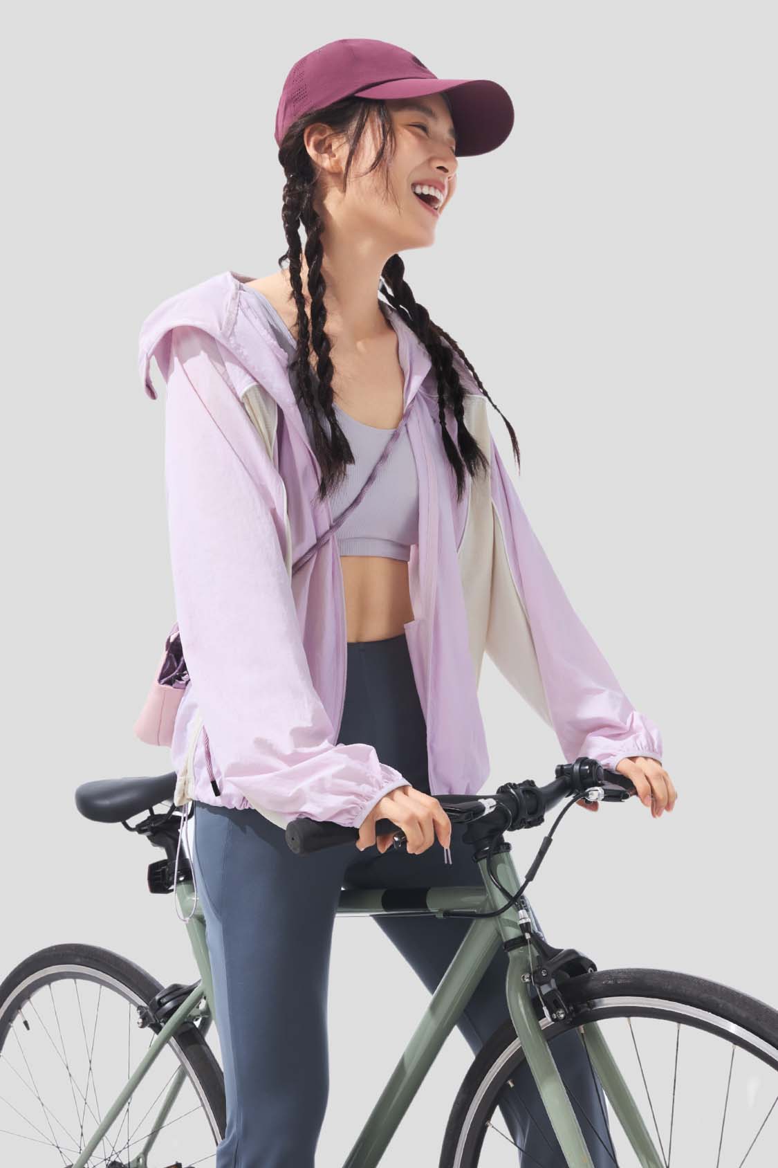 beneunder women's sun protection jacket #color_purple