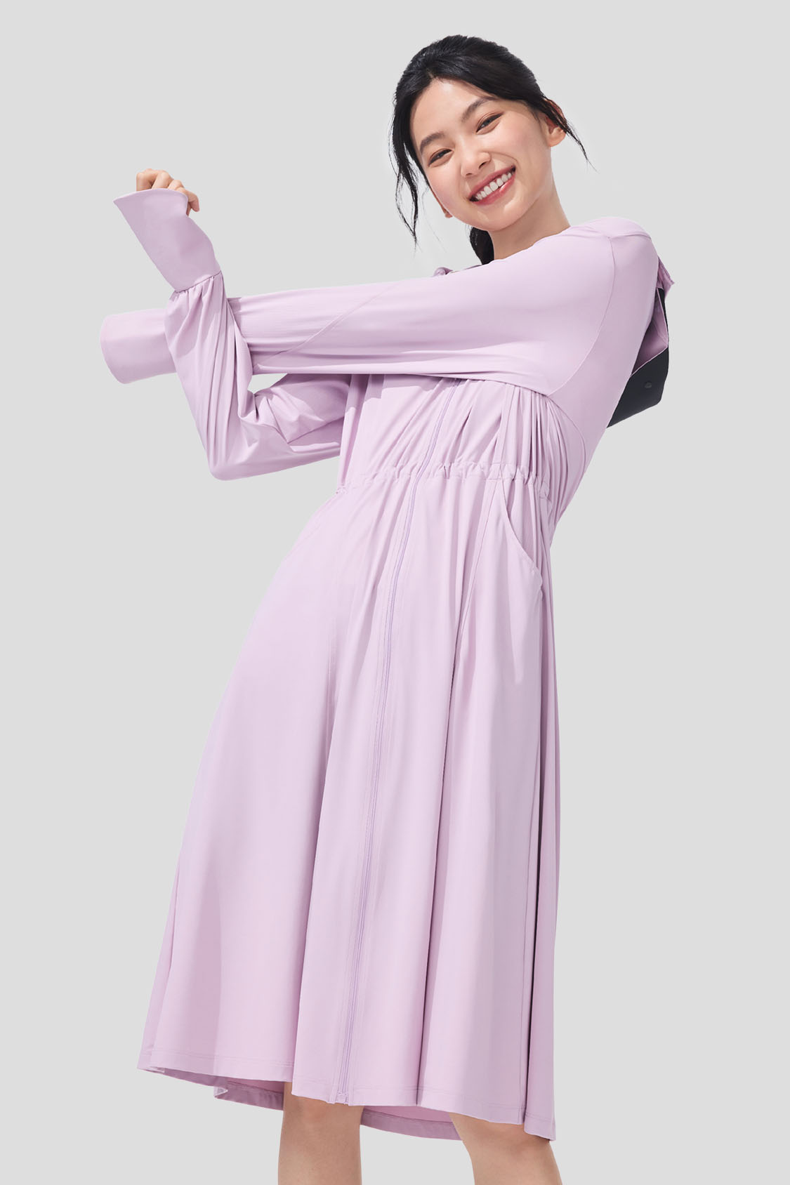 Ease - Women's Full Protection Loose Long Sun Jacket UPF2000+ AL824