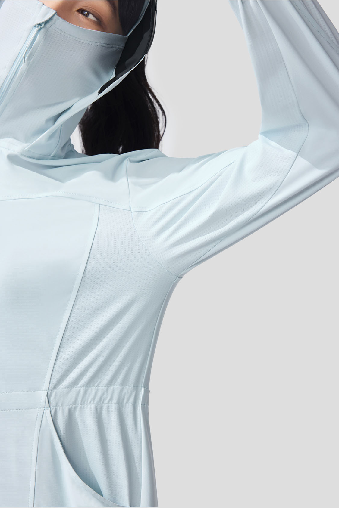 Ease - Women's Full Protection Loose Long Sun Jacket UPF2000+ AL824