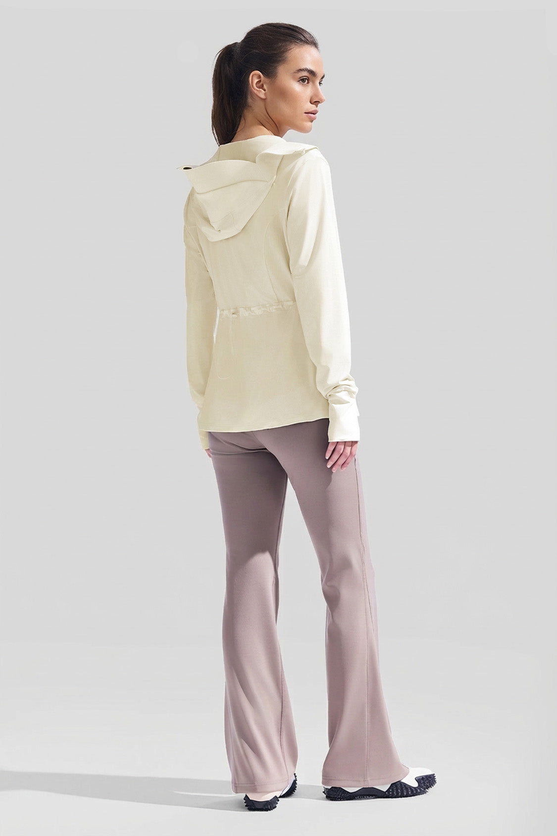 Women's Cinched Waist Sun Protection Jacket UPF 200+ AL009