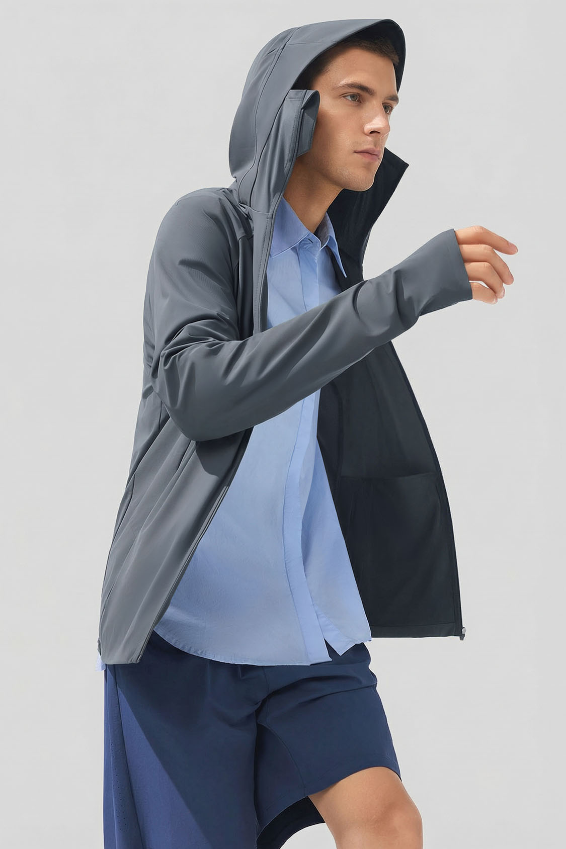 Men's Cooling Breathable Sun Protection Jacket UPF 100+ AL106/AL106