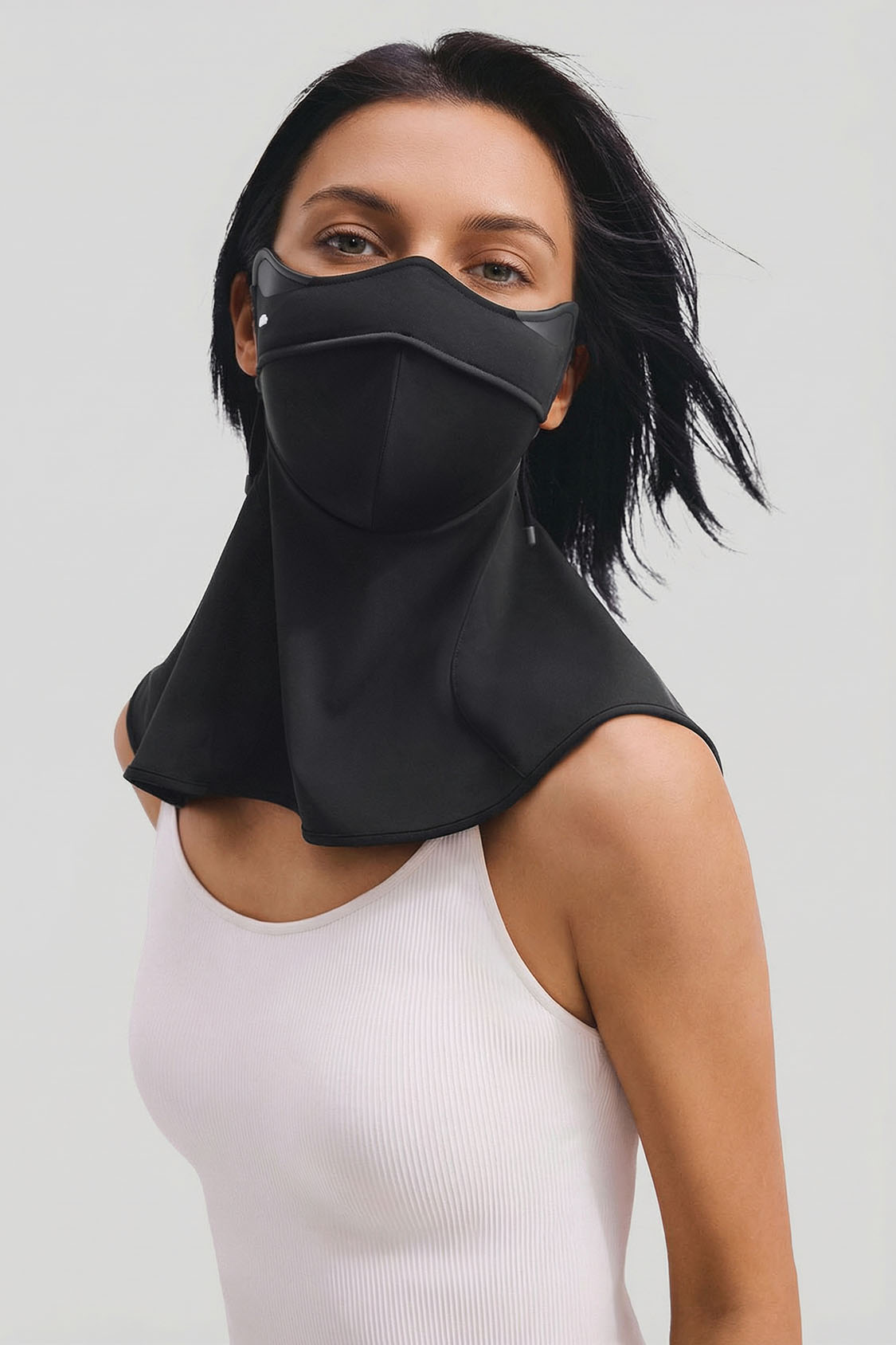 Women's Neck-Coverage Sun Protection Mask UPF 50+ AL342