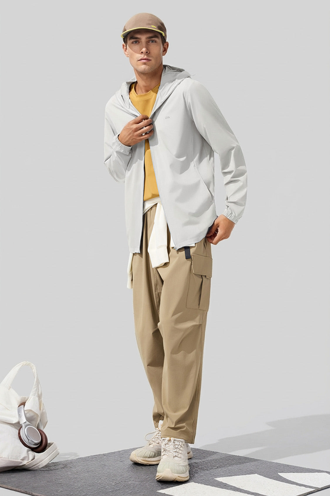 Men’s Cooling Sun Protection Jacket UPF 100+ AL936