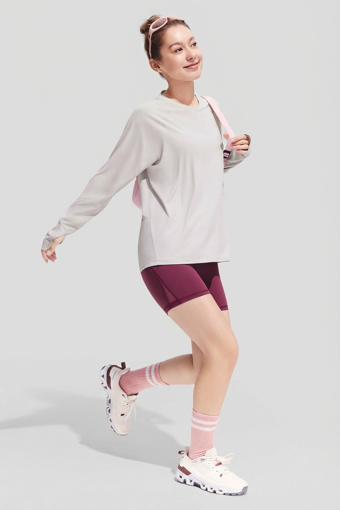 Women’s Breathable Sun Protection Long-Sleeve Tee UPF 50+ AS001