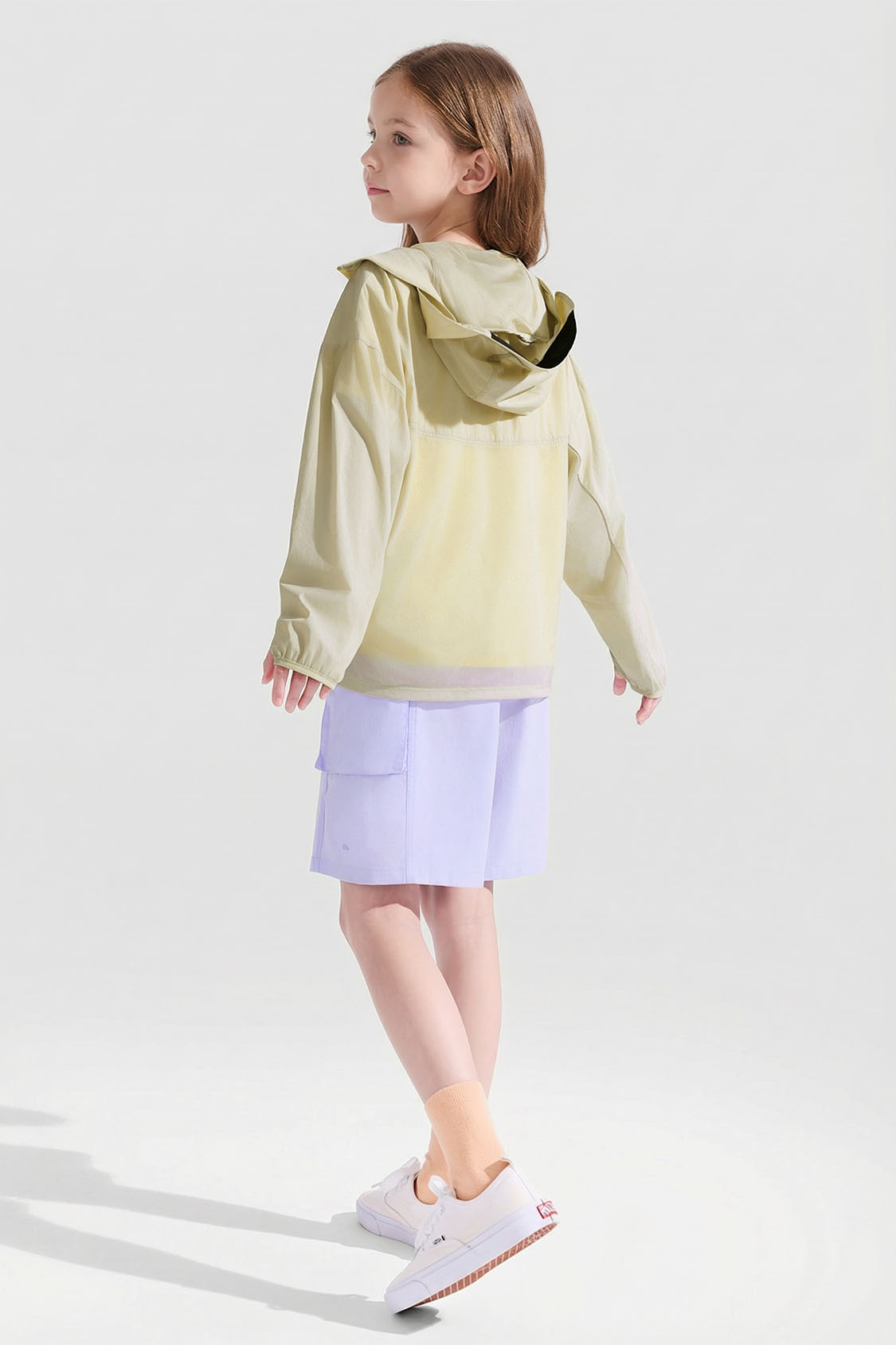 Chaqueta transpirable para niños con protección solar UPF 50+ AS008