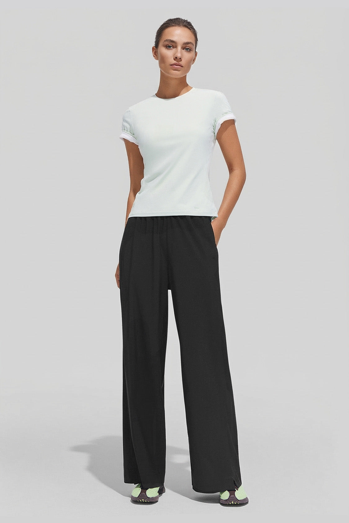 Women's Breathable Wide Leg Pants UPF 50+ AS010