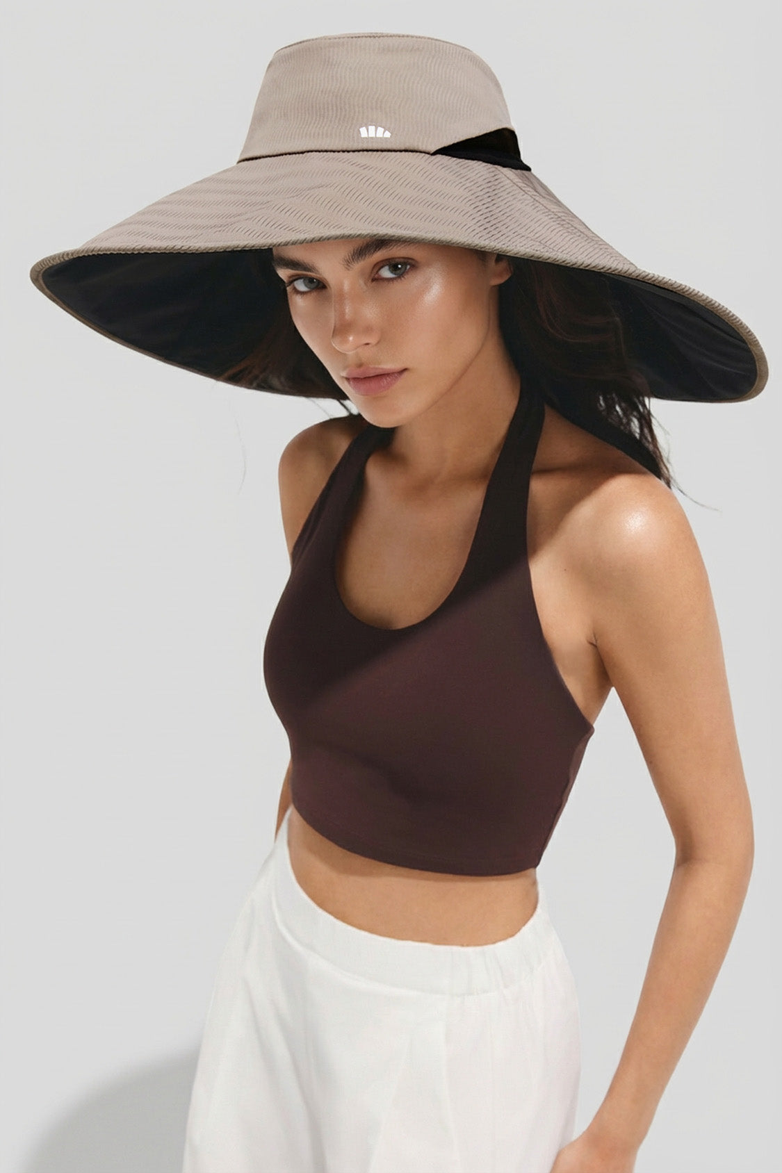 Women's Wide Brim Sun Protection Hat UPF 100+ BM015