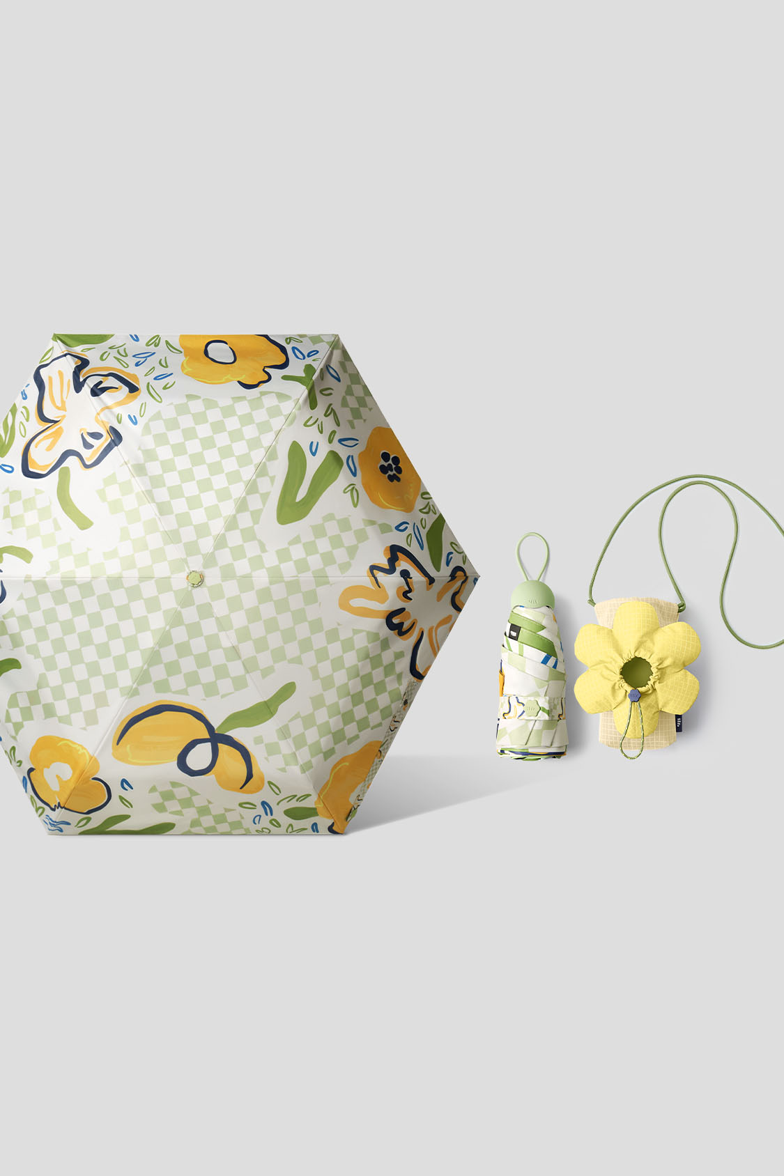 5-Fold Portable Sun Protection Umbrella UPF 50+ BM526