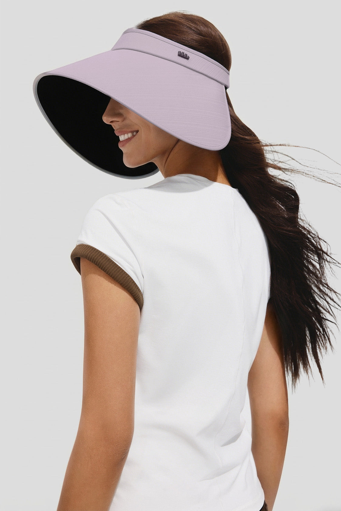 Damen Ultra-Breiter Krempen-Visor im Bonnet-Stil UPF100+ BM563