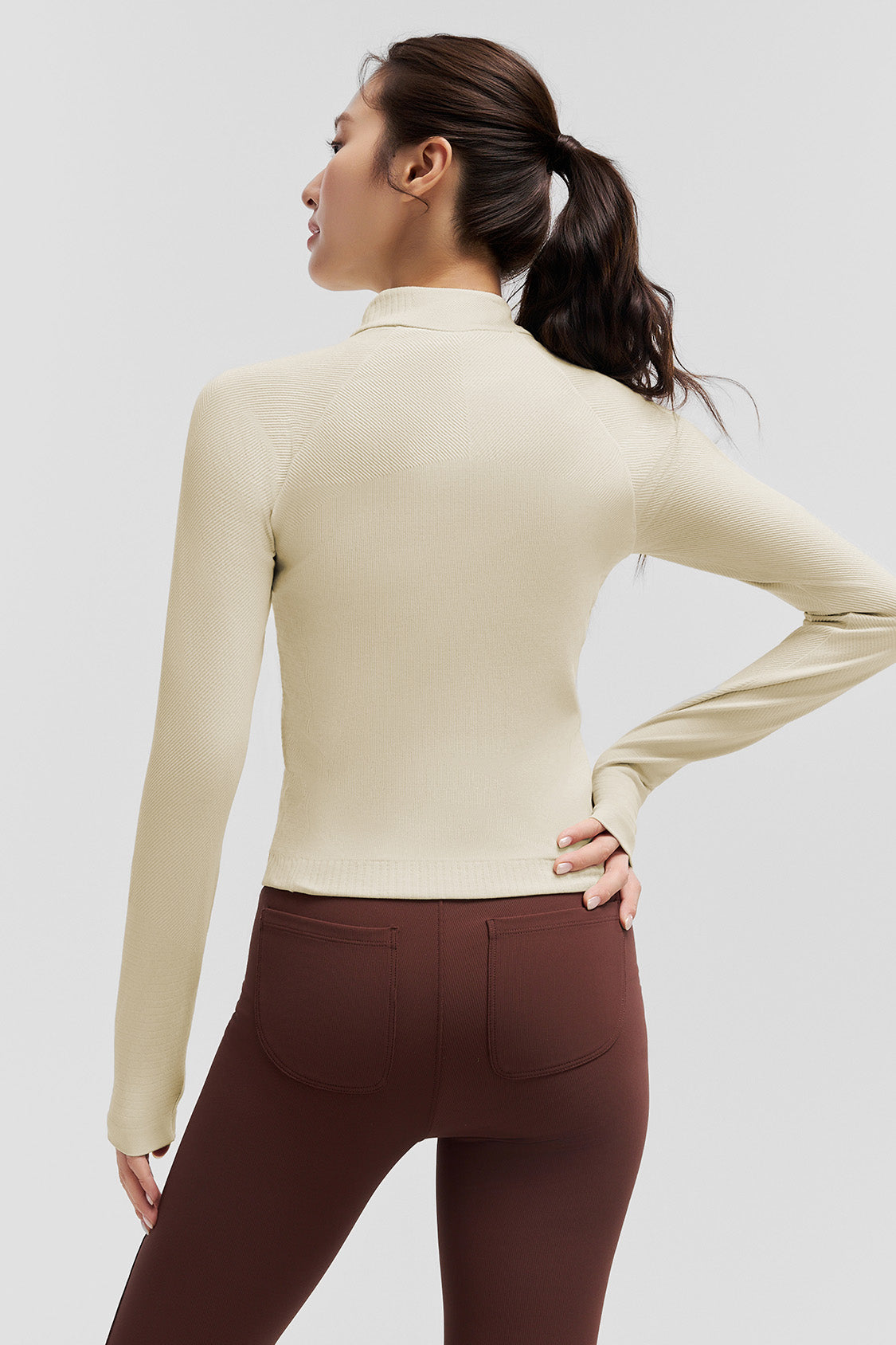 Veste ajustée à double épaisseur pour femme HE020