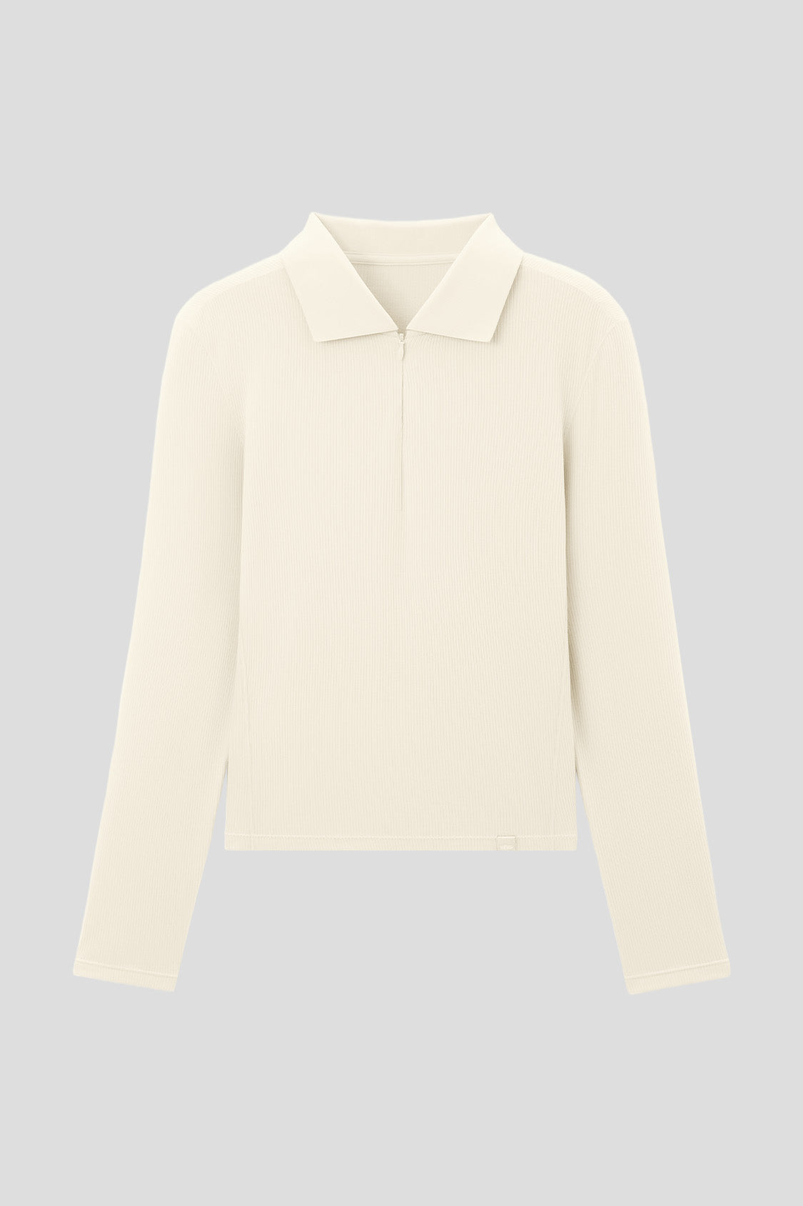 beneunder urbanpolo womens polo neck thermal base layer top #color_beige