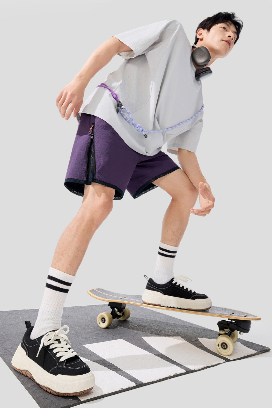 CozyCanvas - Men's Soft Thick Sole Sneakers