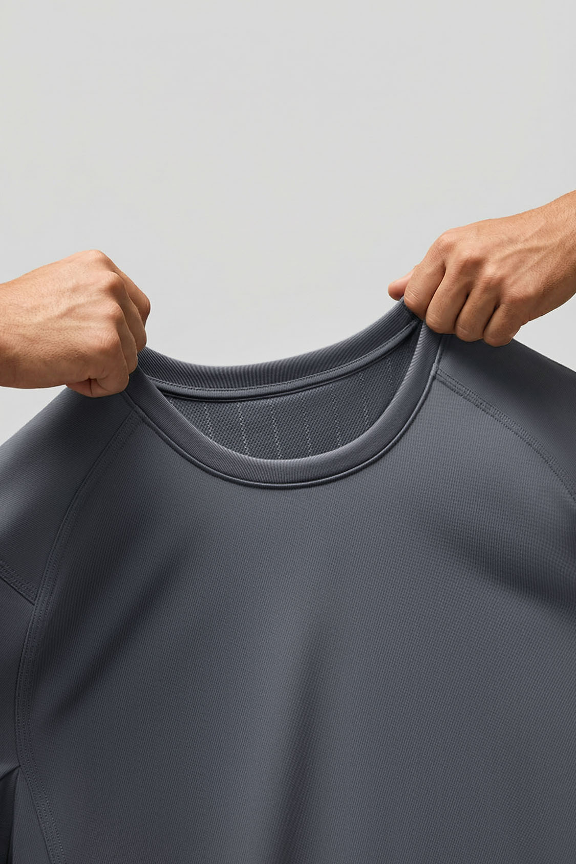 Men’s Dual-Layer Cooling Performance T-Shirt UPF 50+ DR015