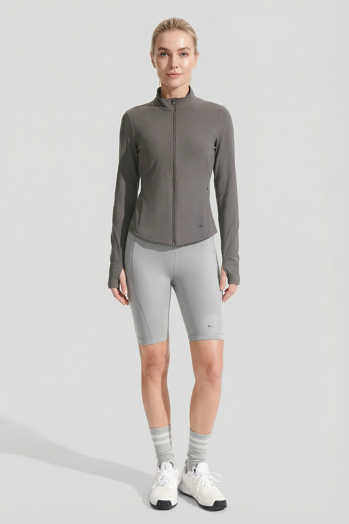 Women's Slim-Fit Sun Protection Jacket with Stand Collar UPF 50+ DS004