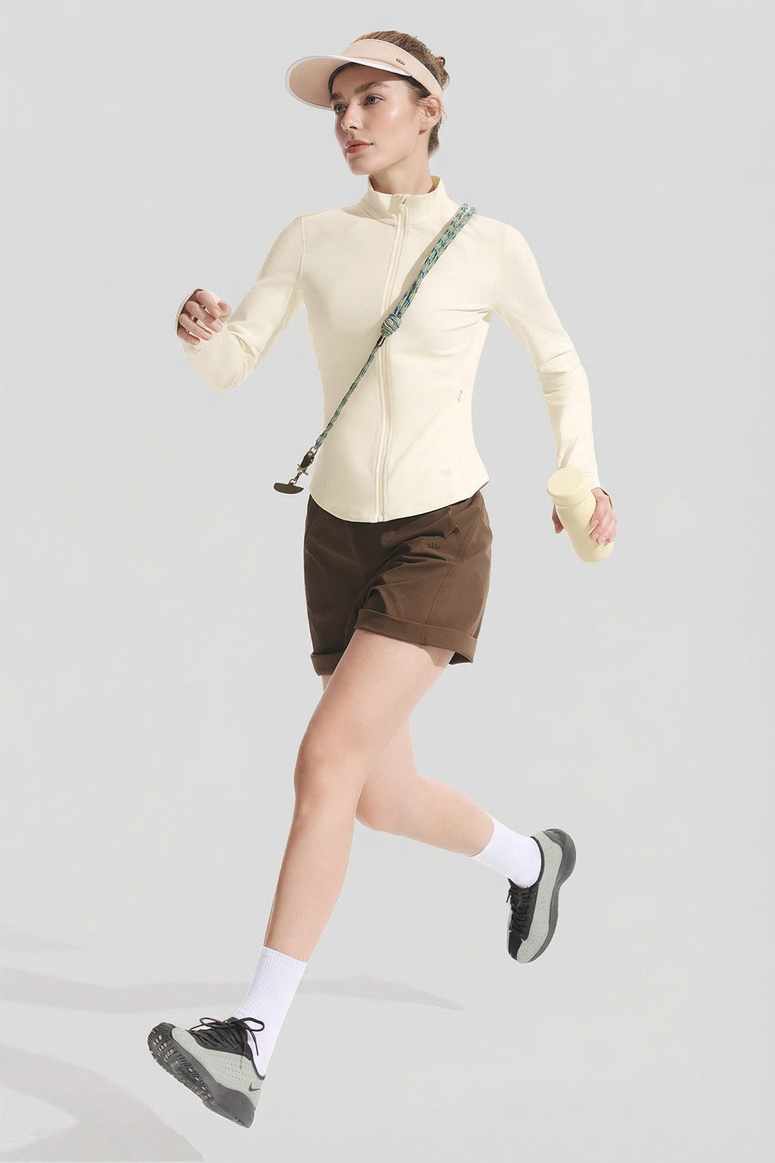 Women's Slim-Fit Sun Protection Jacket with Stand Collar UPF 50+ DS004