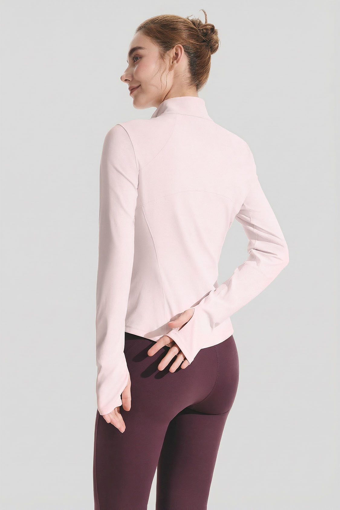 Women's Slim-Fit Sun Protection Jacket with Stand Collar UPF 50+ DS004