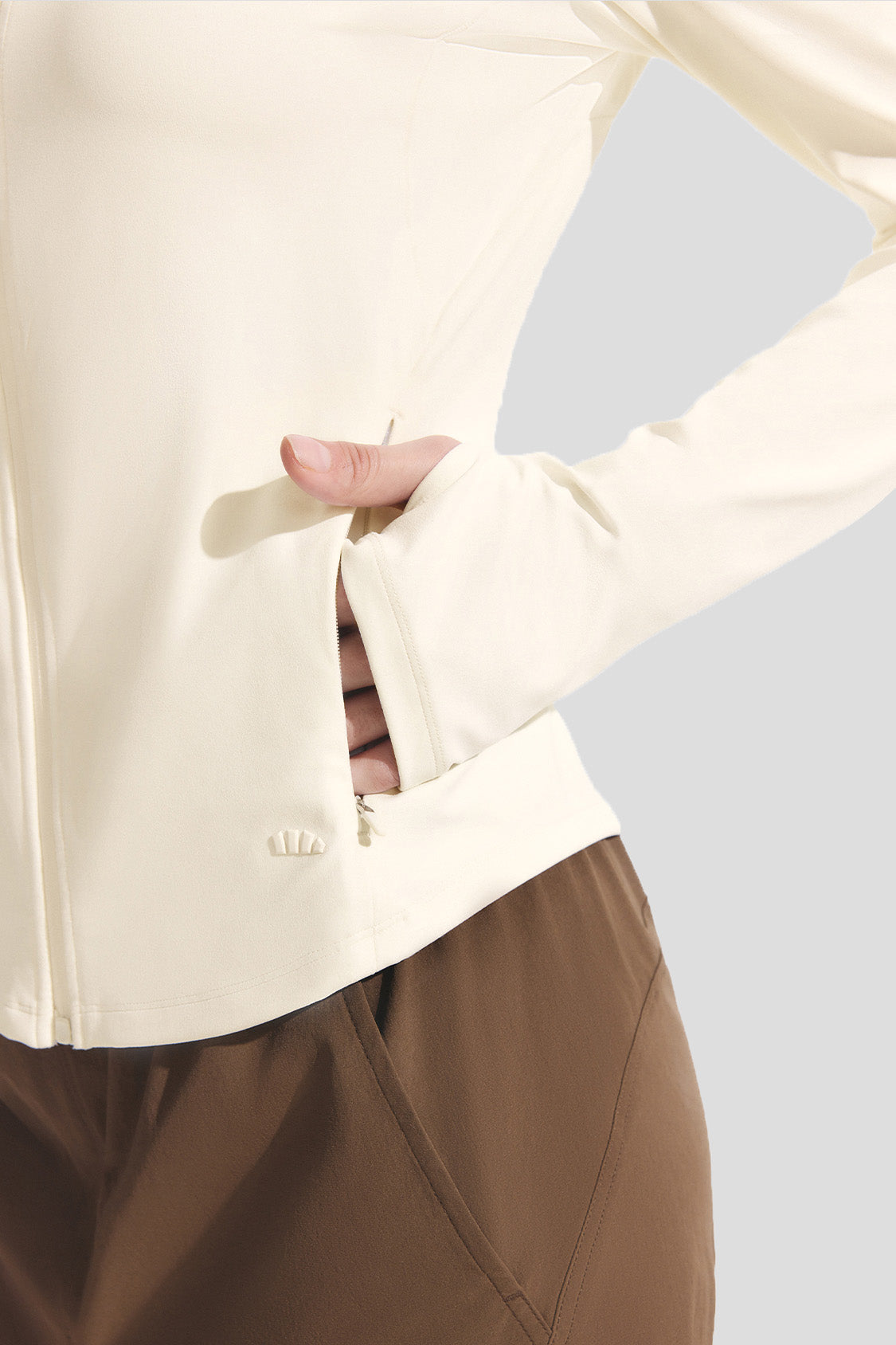 Women's Slim-Fit Sun Protection Jacket with Stand Collar UPF 50+ DS004