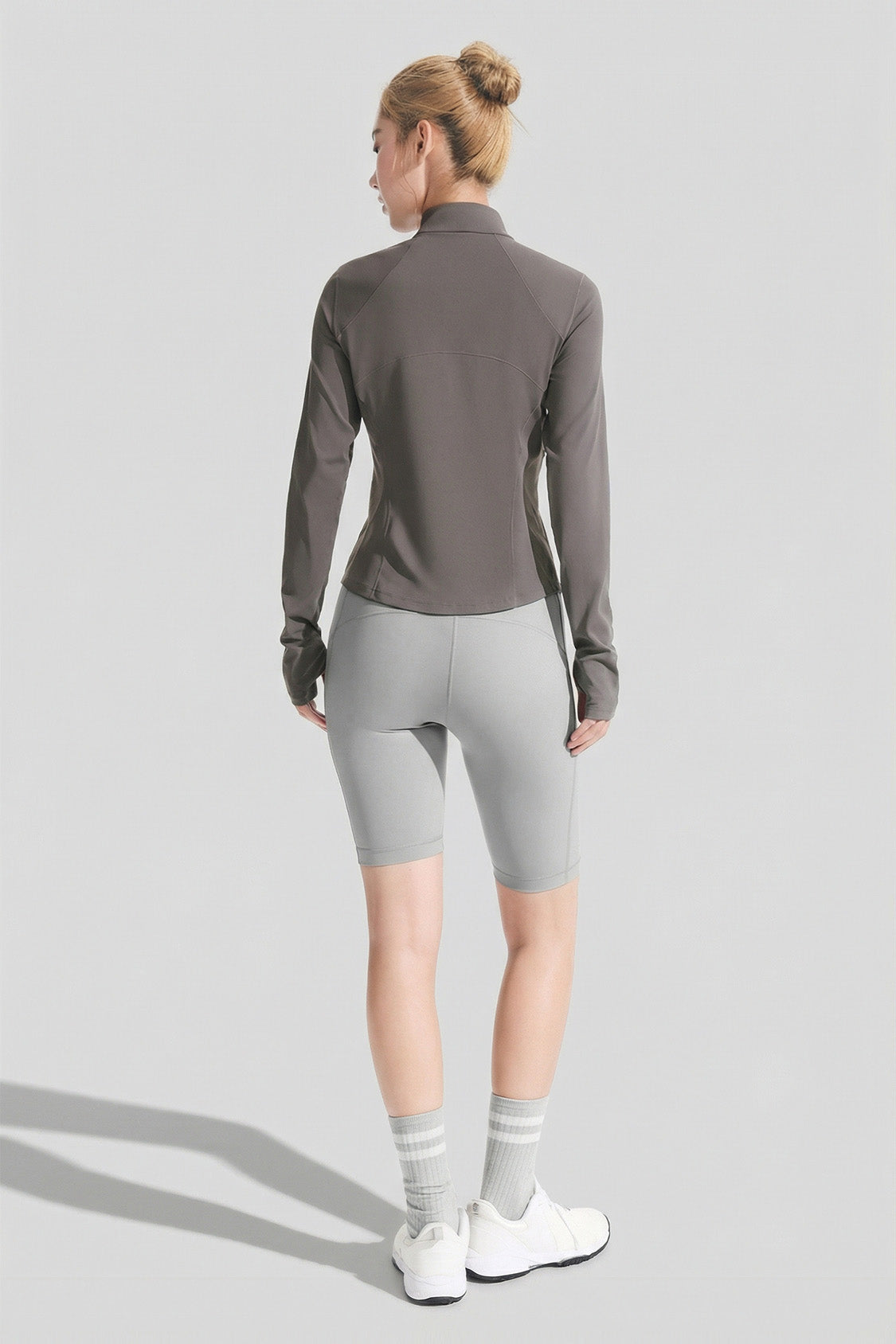 Women’s Slim-Fit Sun Protection Jacket with Stand Collar UPF 50+ DS004