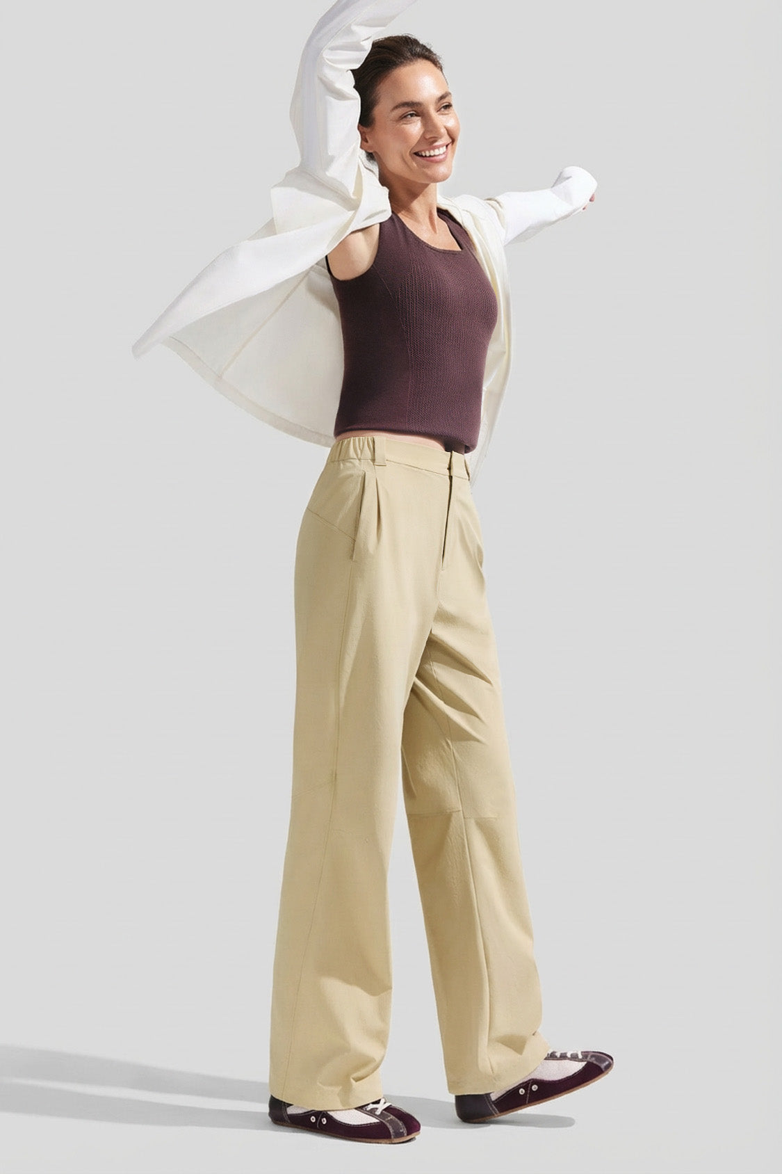 Women's Quick-Dry Cargo Pants UPF 50+ DS017