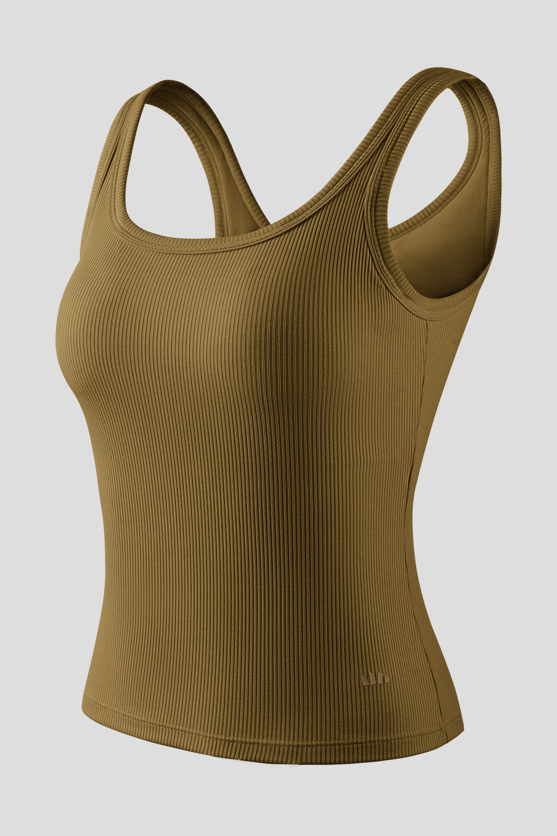 beneunder braflex womens bra in seamless tank top #color_dark brown