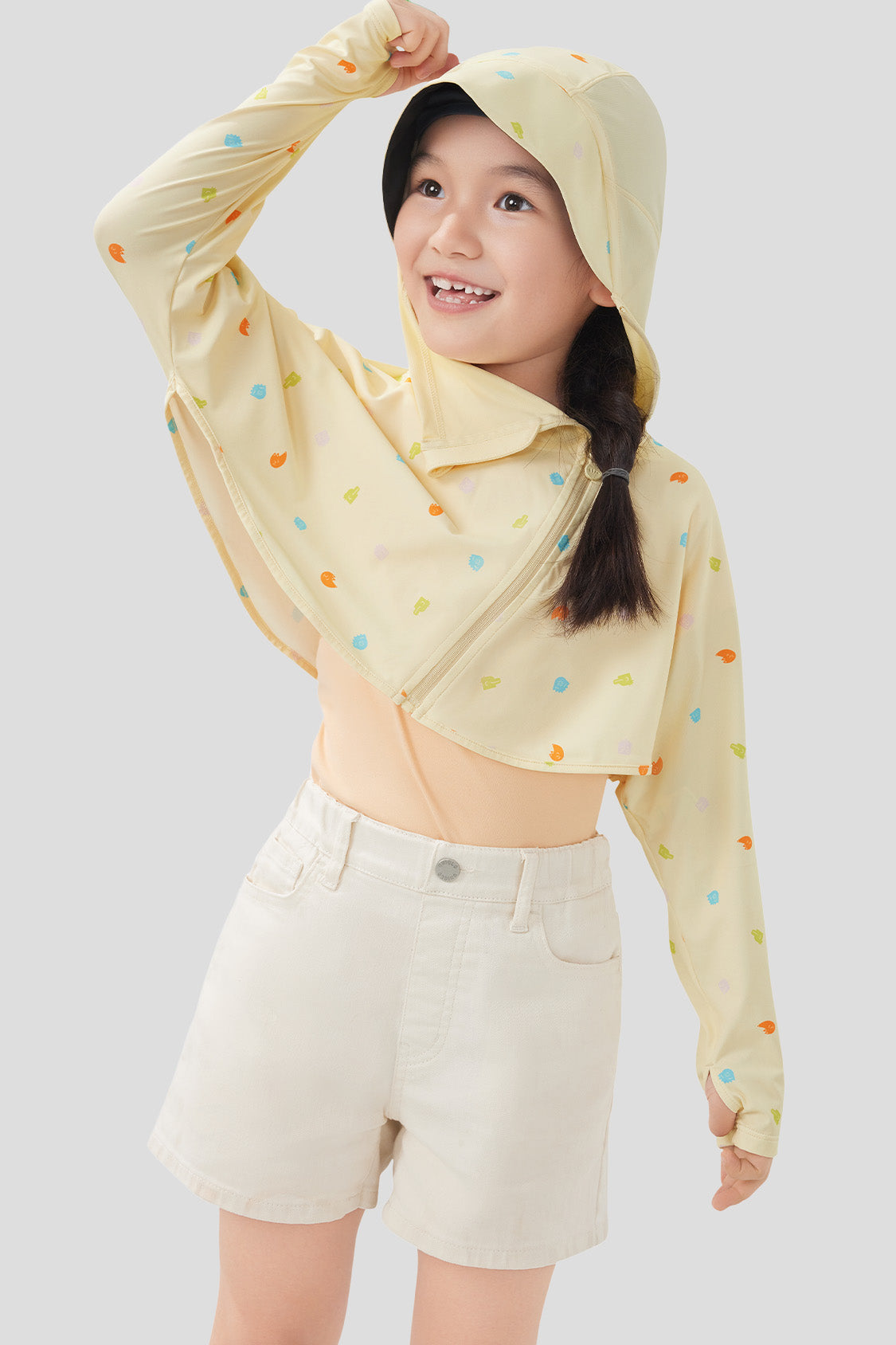 beneunder kid's sun proctection Jacket UPF50+ #color_doodle game