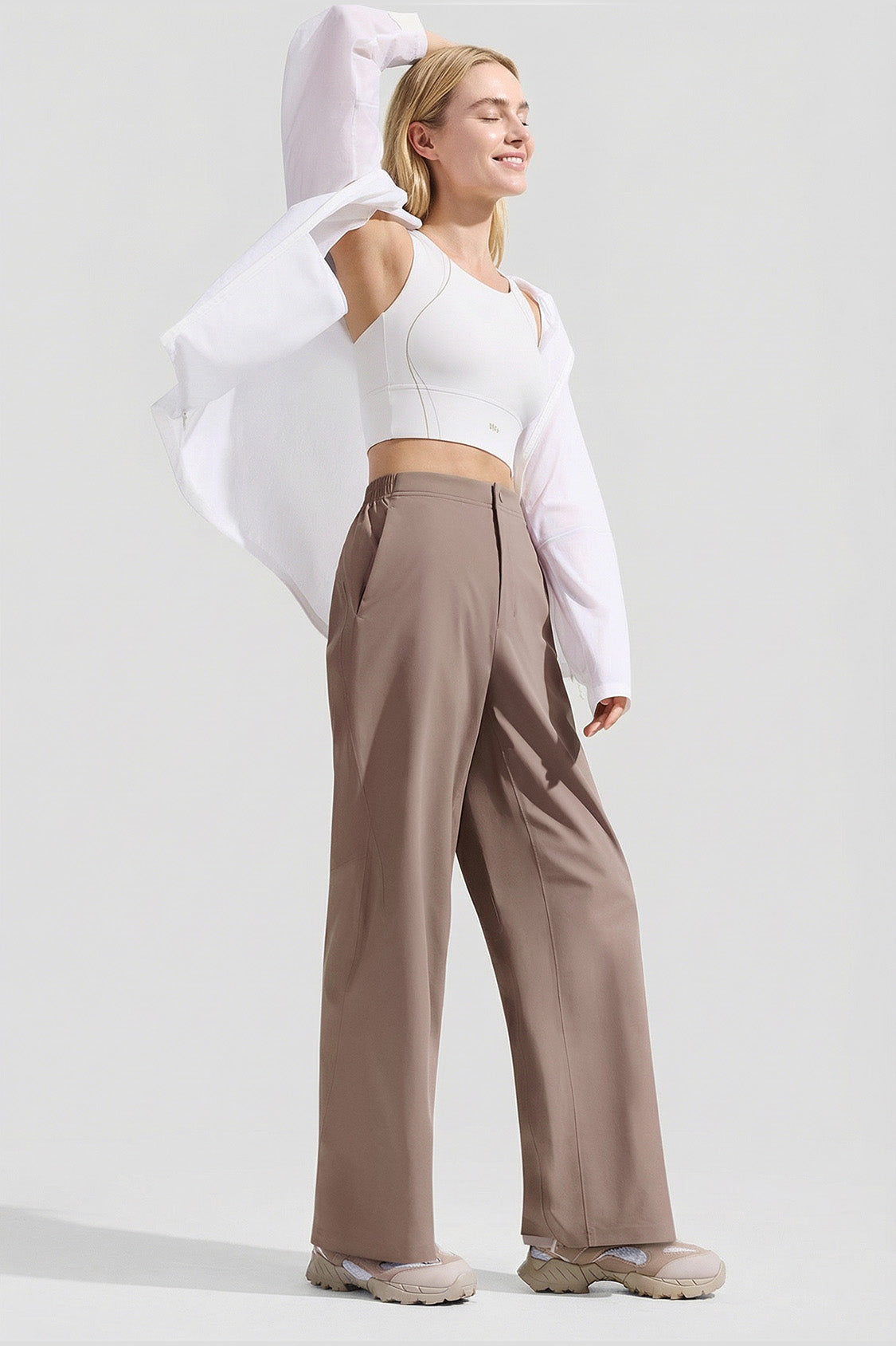 Women's Stretch Straight Leg Pants UPF 50+ EL001