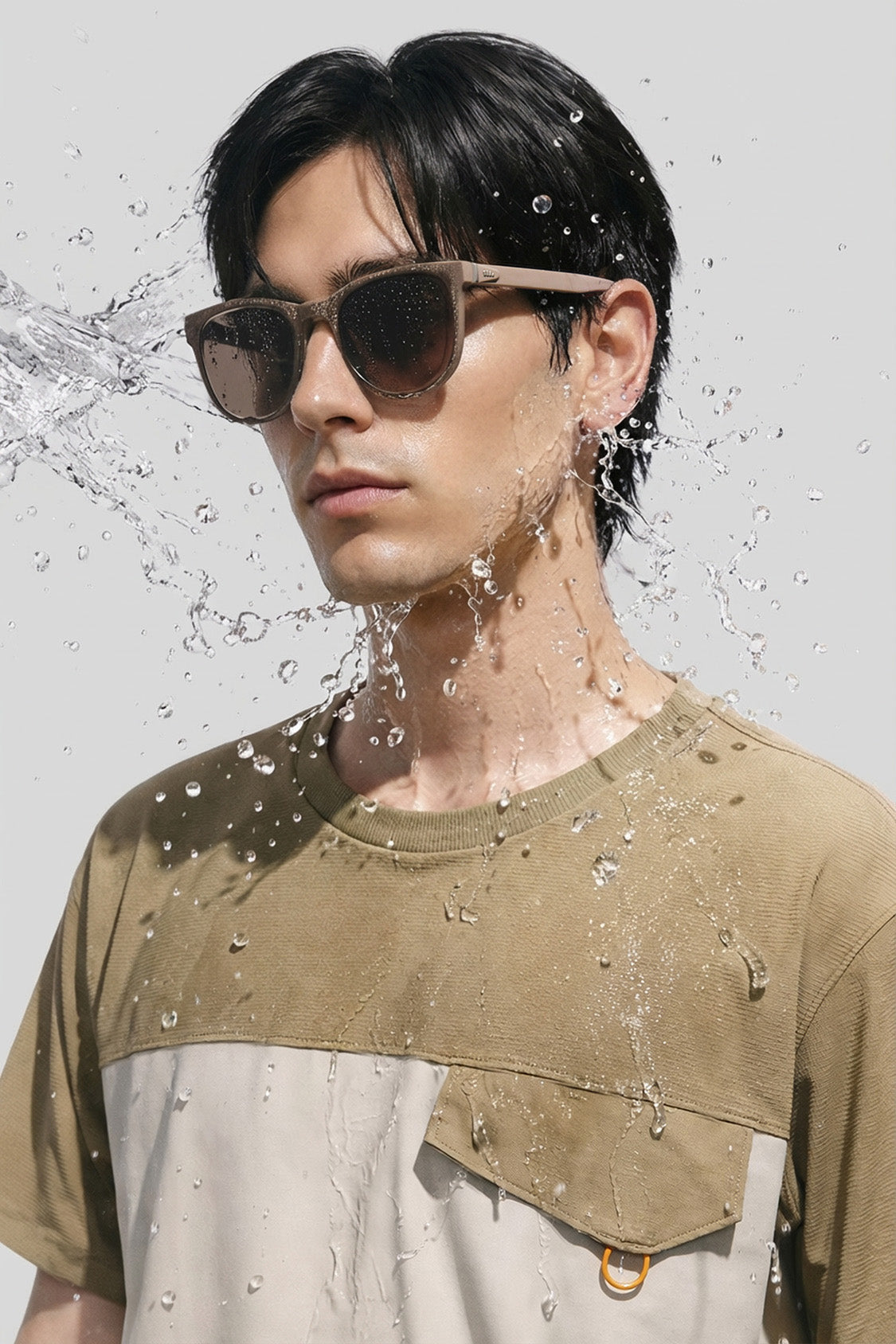 Boston Frame Sunglasses UV 400 FD009