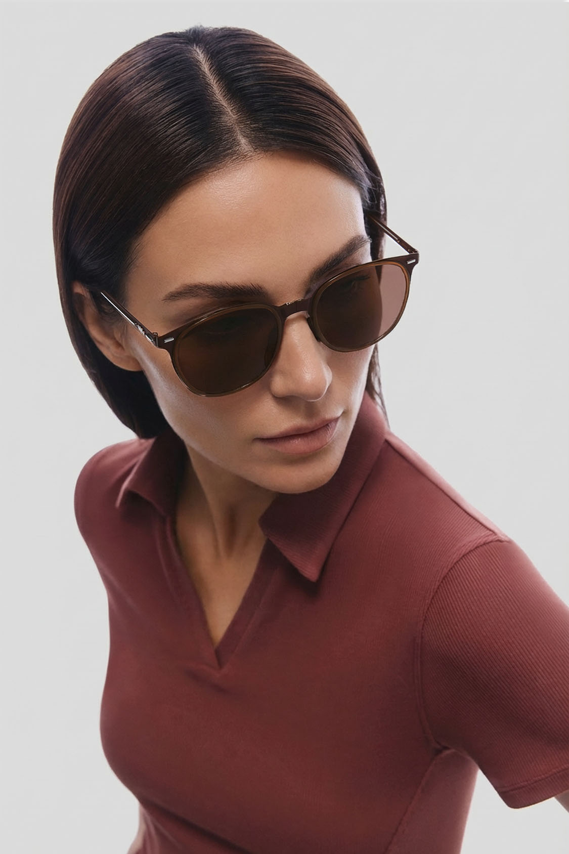 Boston Frame Sunglasses UV 400 FD015