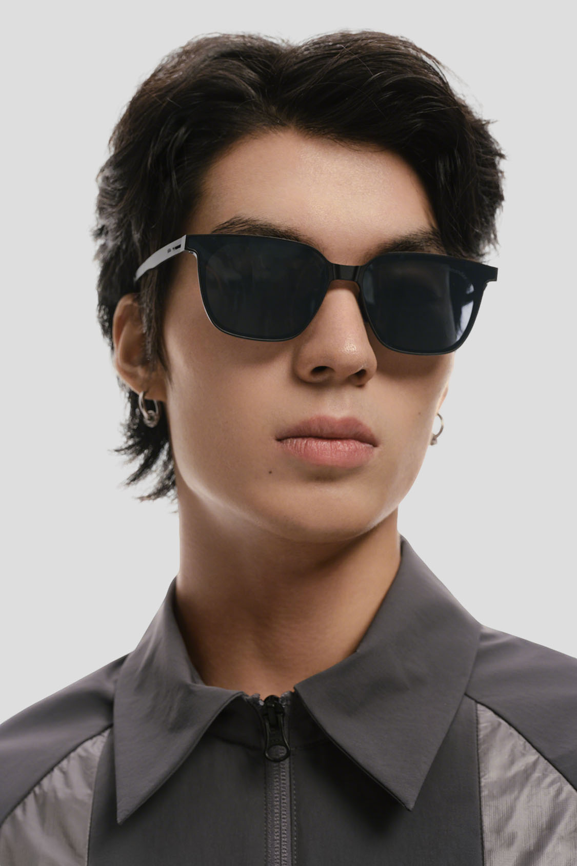 Men’s Square Folding Sunglasses UV 400 FD434