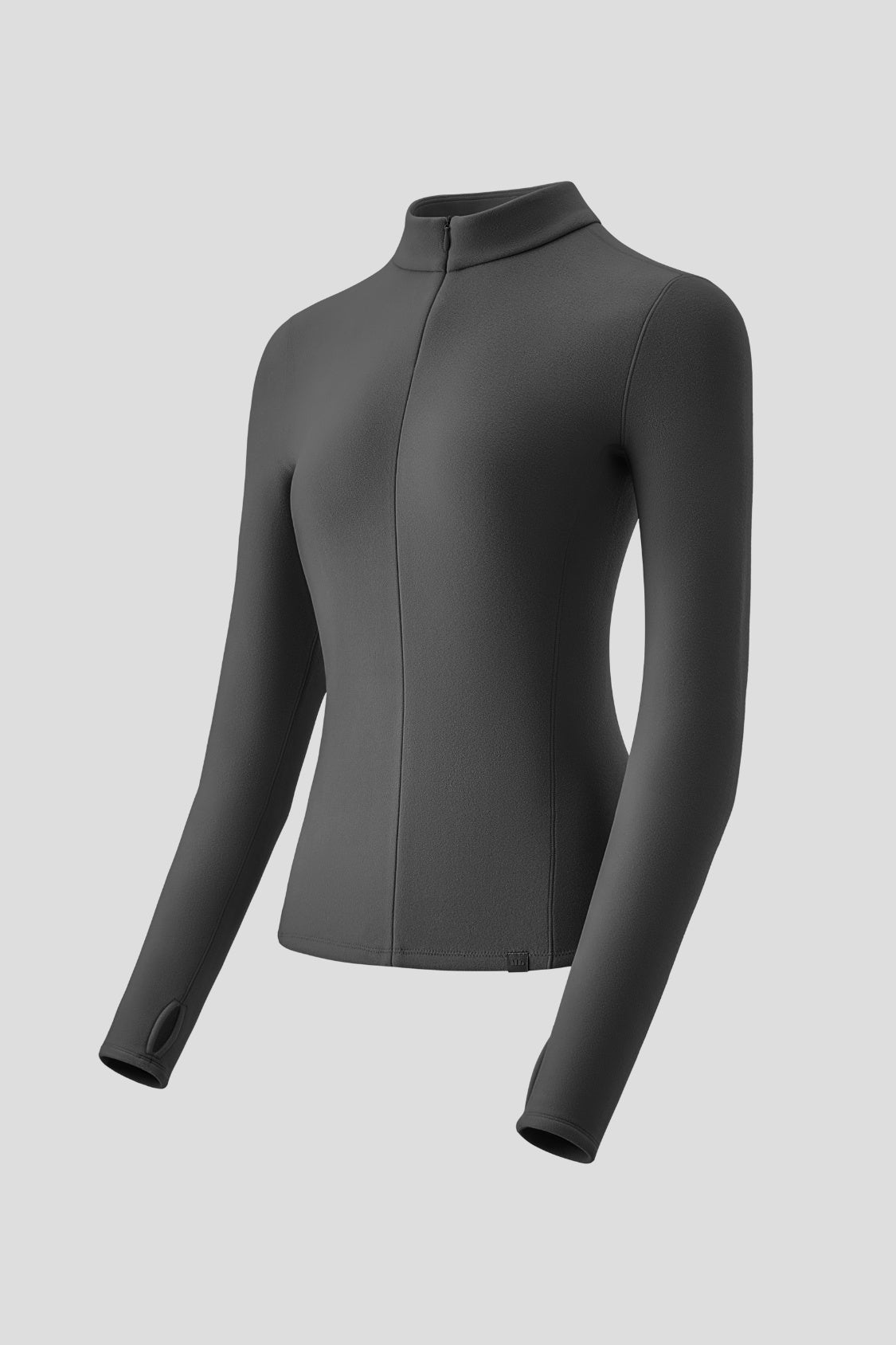 Maglia da donna in pile altamente elasticizzato, con cerniera a mezza apertura, come strato base PM002/PM006