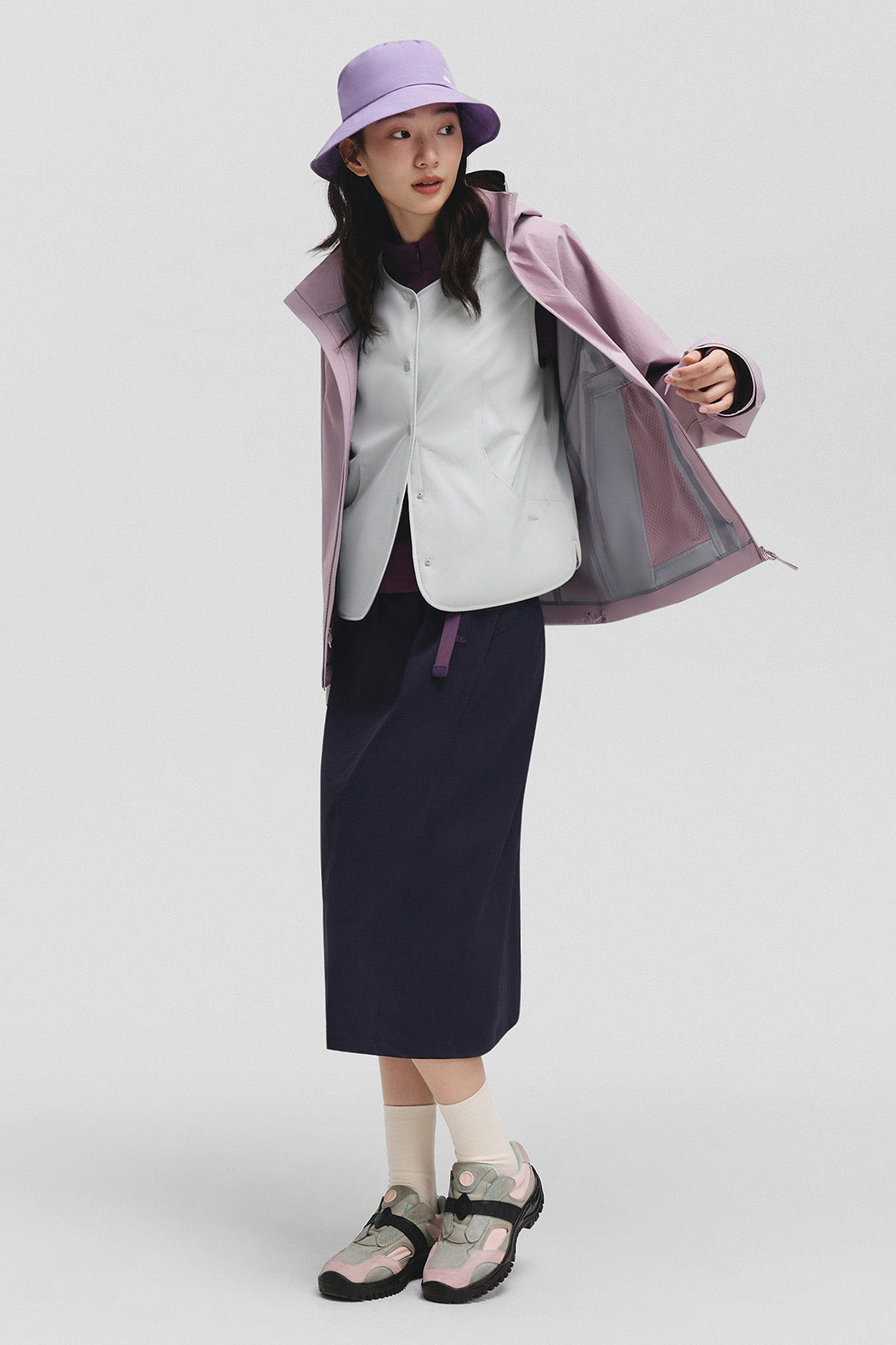 beneunder women's vest #color_gray