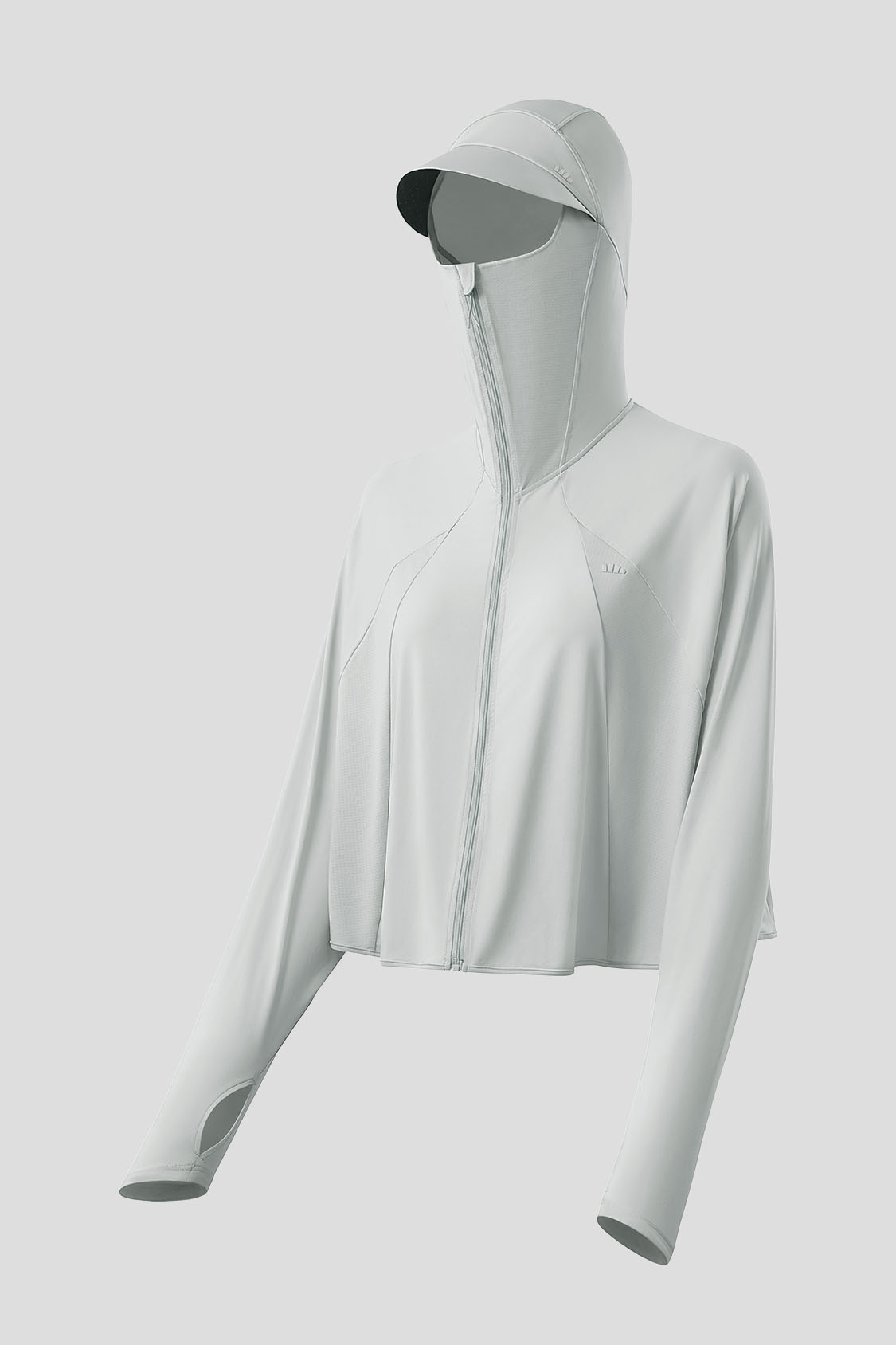 Horizon - Women's Full-Coverage Cropped Sun Hoodie UPF2000+