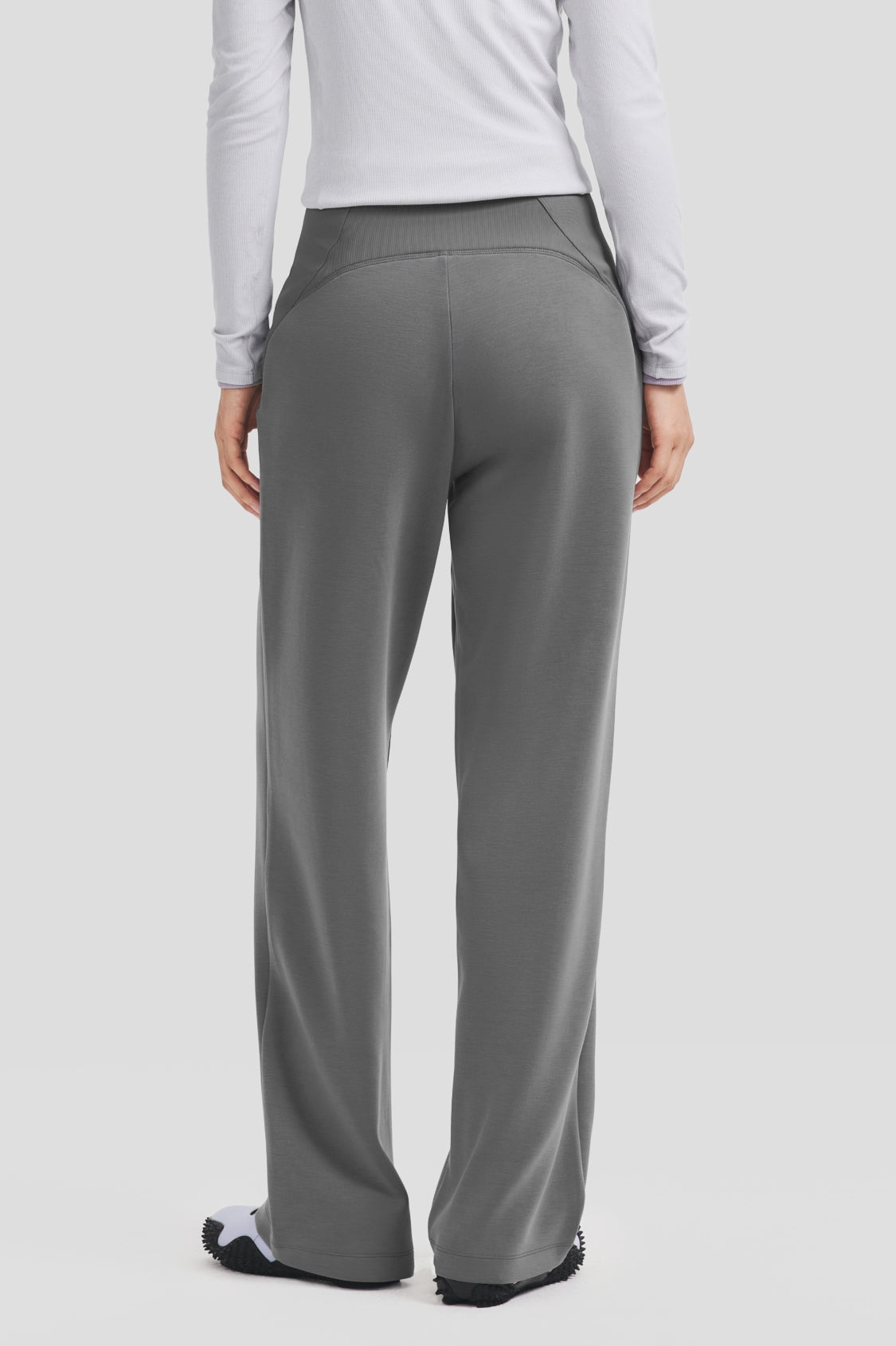 Women's Ultra-Soft High-Stretch Straight-Leg Pants SF009