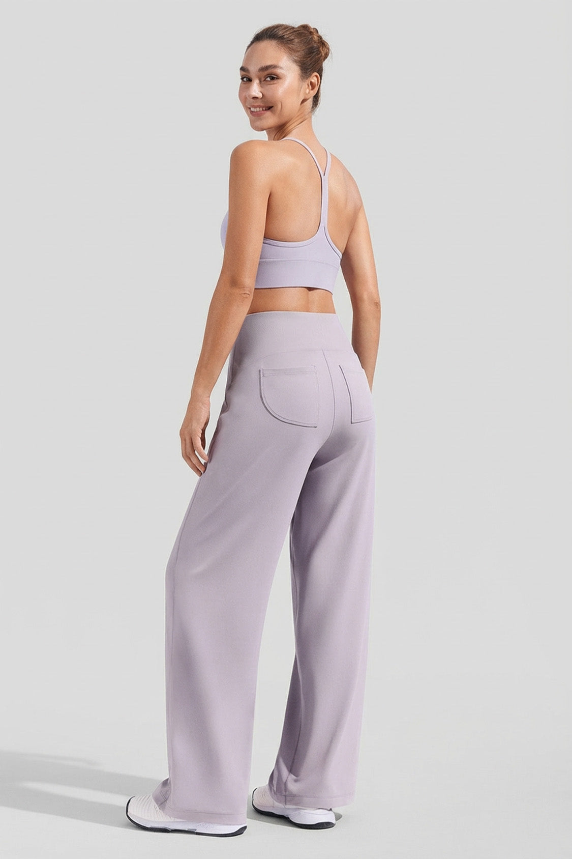 Women's Stretch Wide Leg Pants UPF 50+ HE010