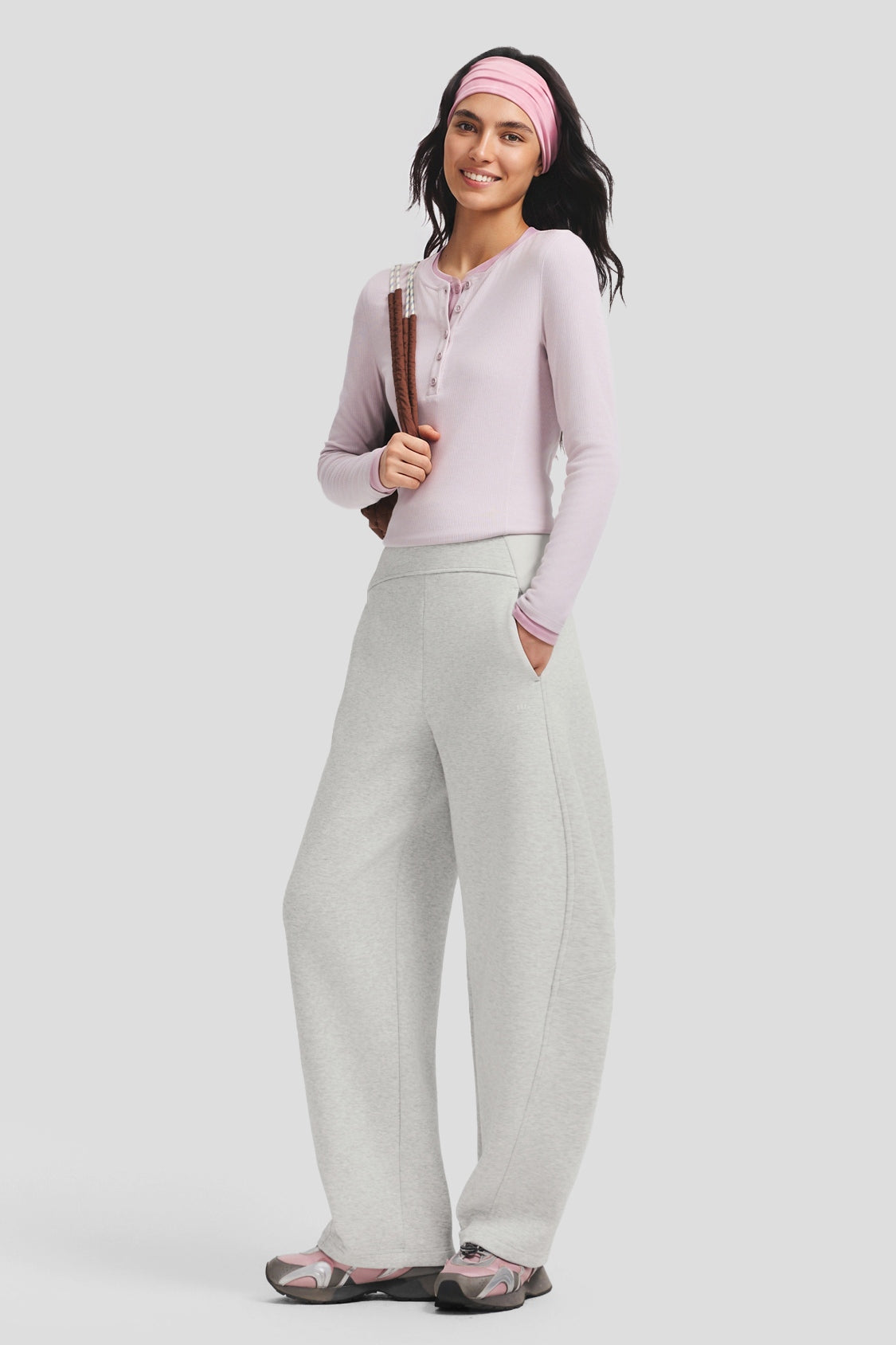 Pantaloni da donna altamente elasticizzati dalla vestibilità comoda EL009