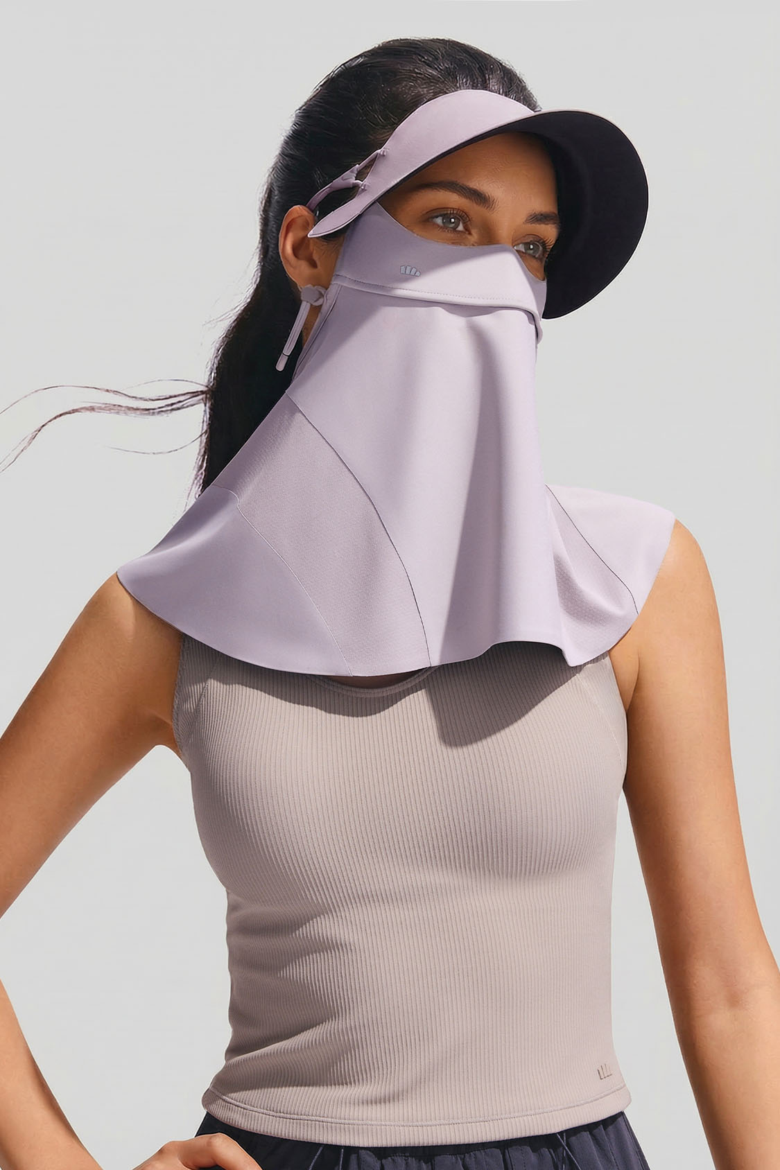 Copertura facciale con tesa e protezione per il collo da donna UPF 2000+ MP356