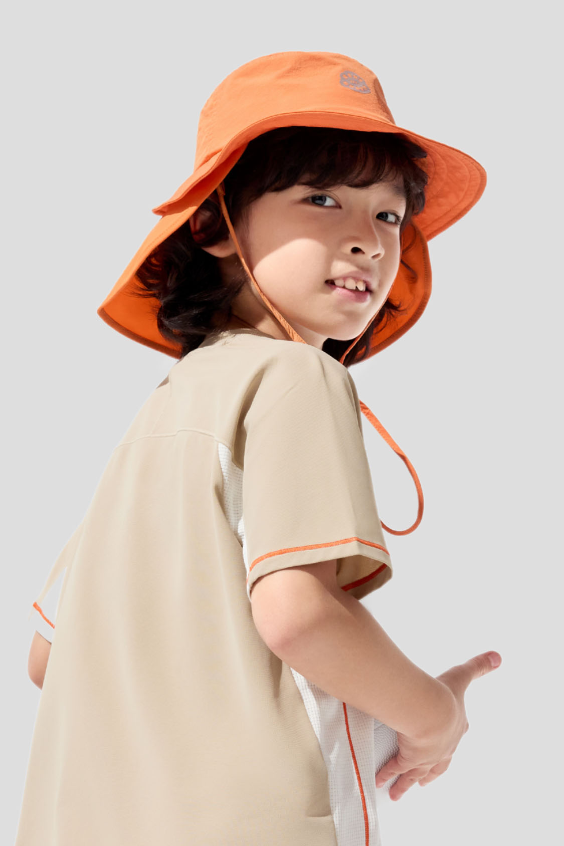 Fold - Kids' Foldable Sun Hat with Shoulder Protection UPF50+