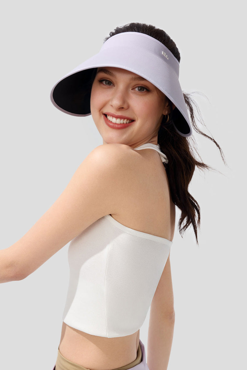 Roll - Women's Wide Brim Topless Sun Hat UPF50+