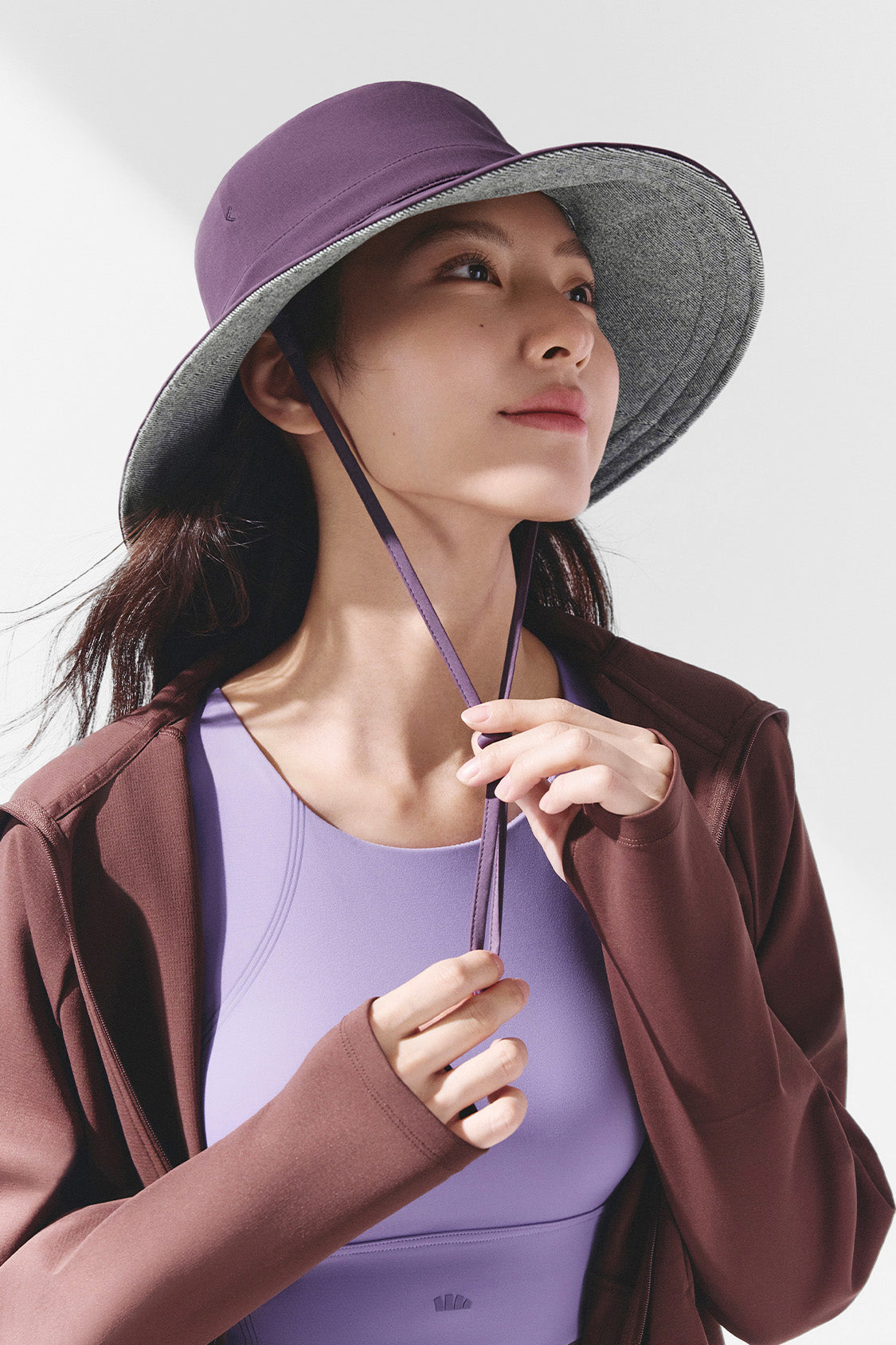 ShadeFlow – Women’s Dual-Sided Ventilated Sun Hat UPF50+ #color_purple