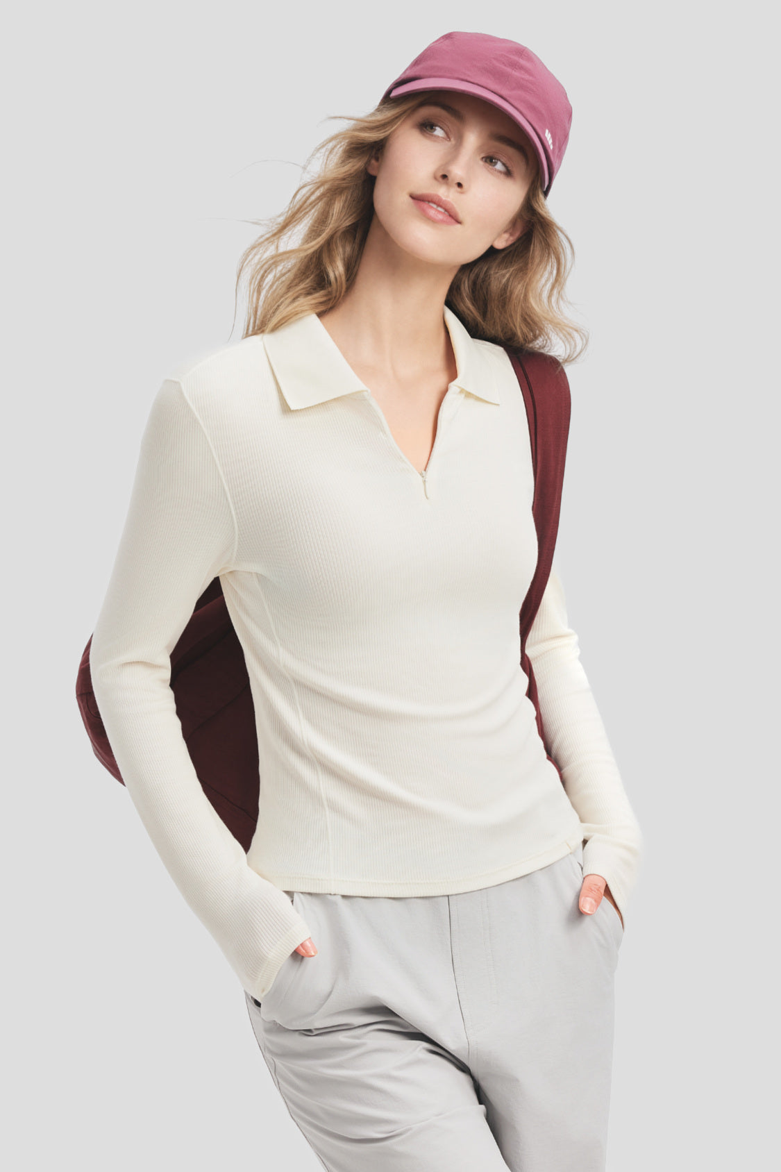 Leichtes Polo-Baselayer-Oberteil für Damen SF016/SF028